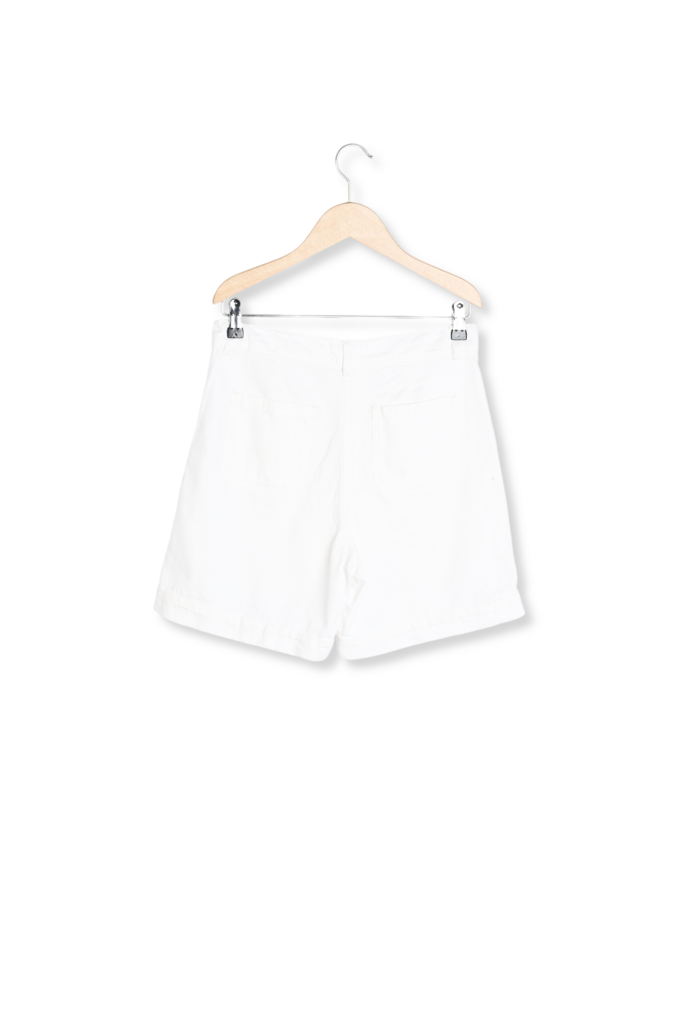 Short blanc à poches Faume - seconde main