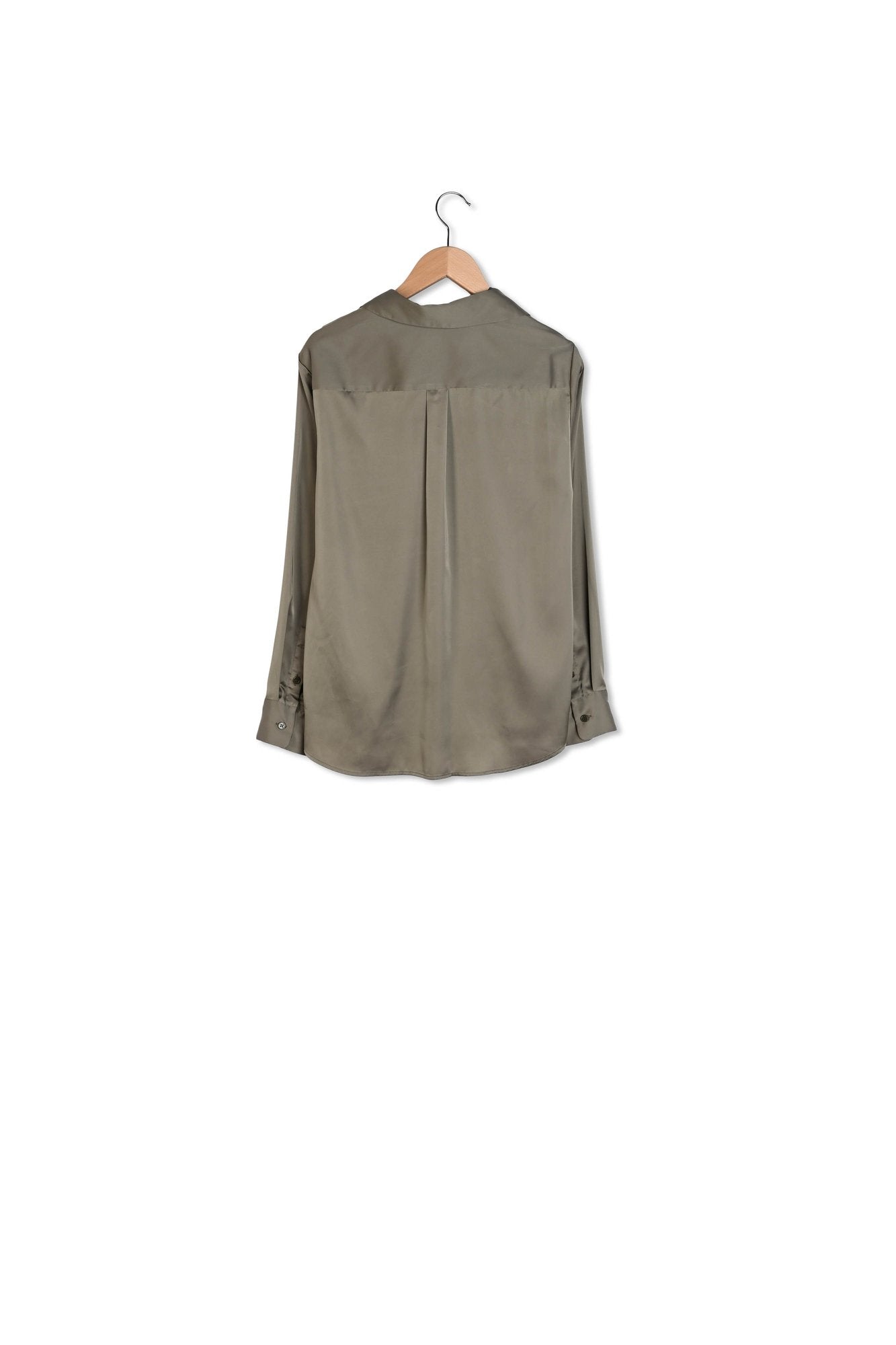 Blouse satinée unie - BRIGITTE Faume - seconde main