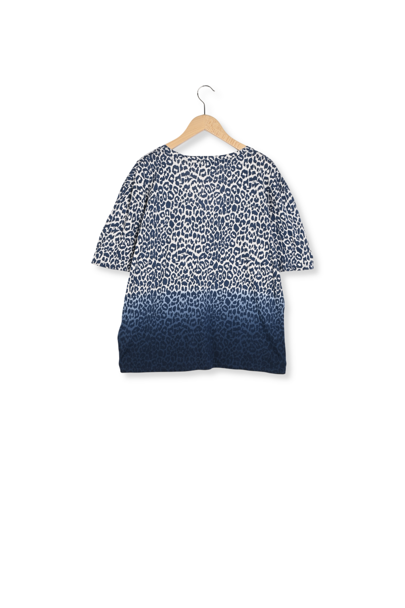 T-Shirt Léopard en lin et coton - AIDAN Faume - seconde main