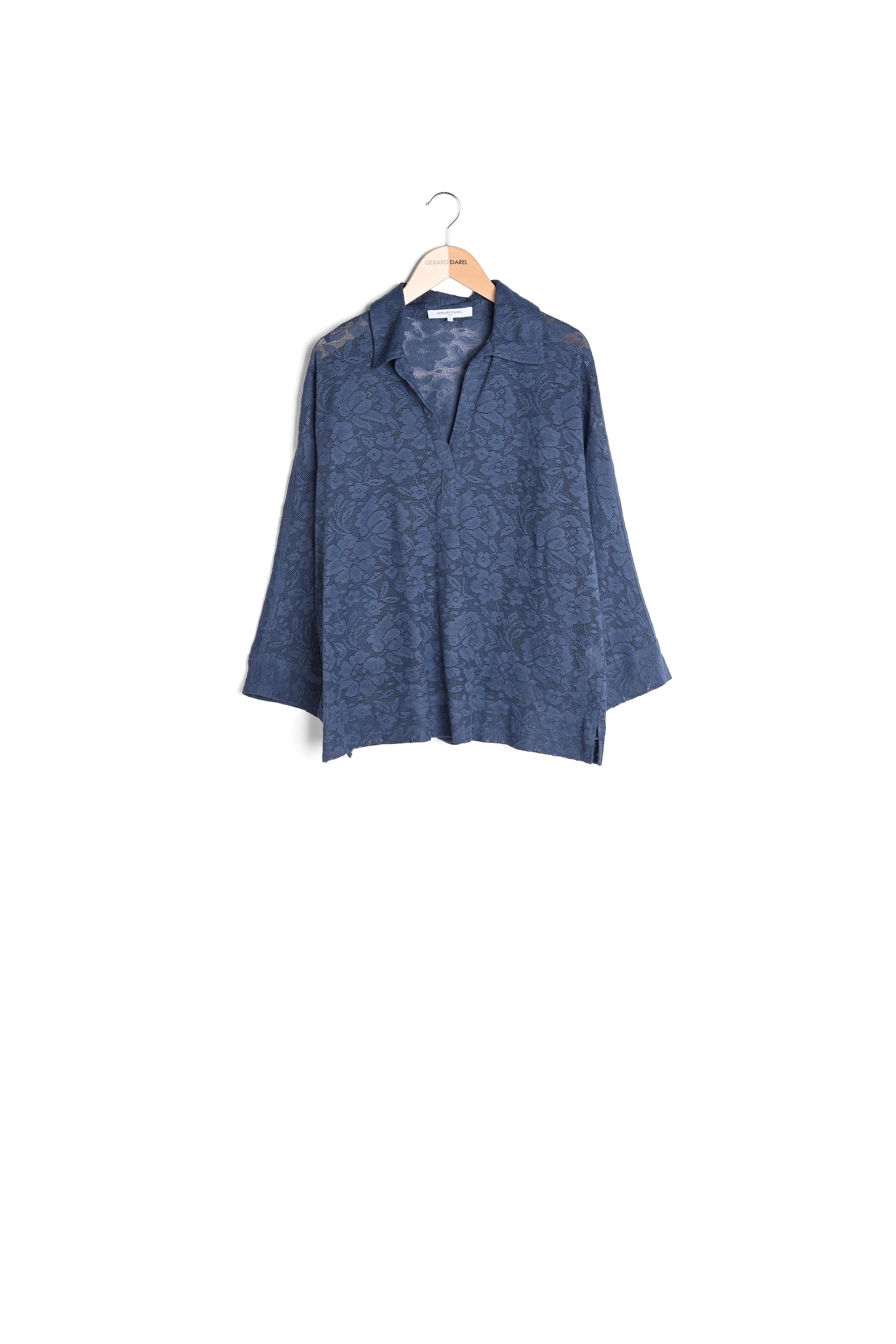 Blouse en dentelle de coton - CHARLES Faume - seconde main