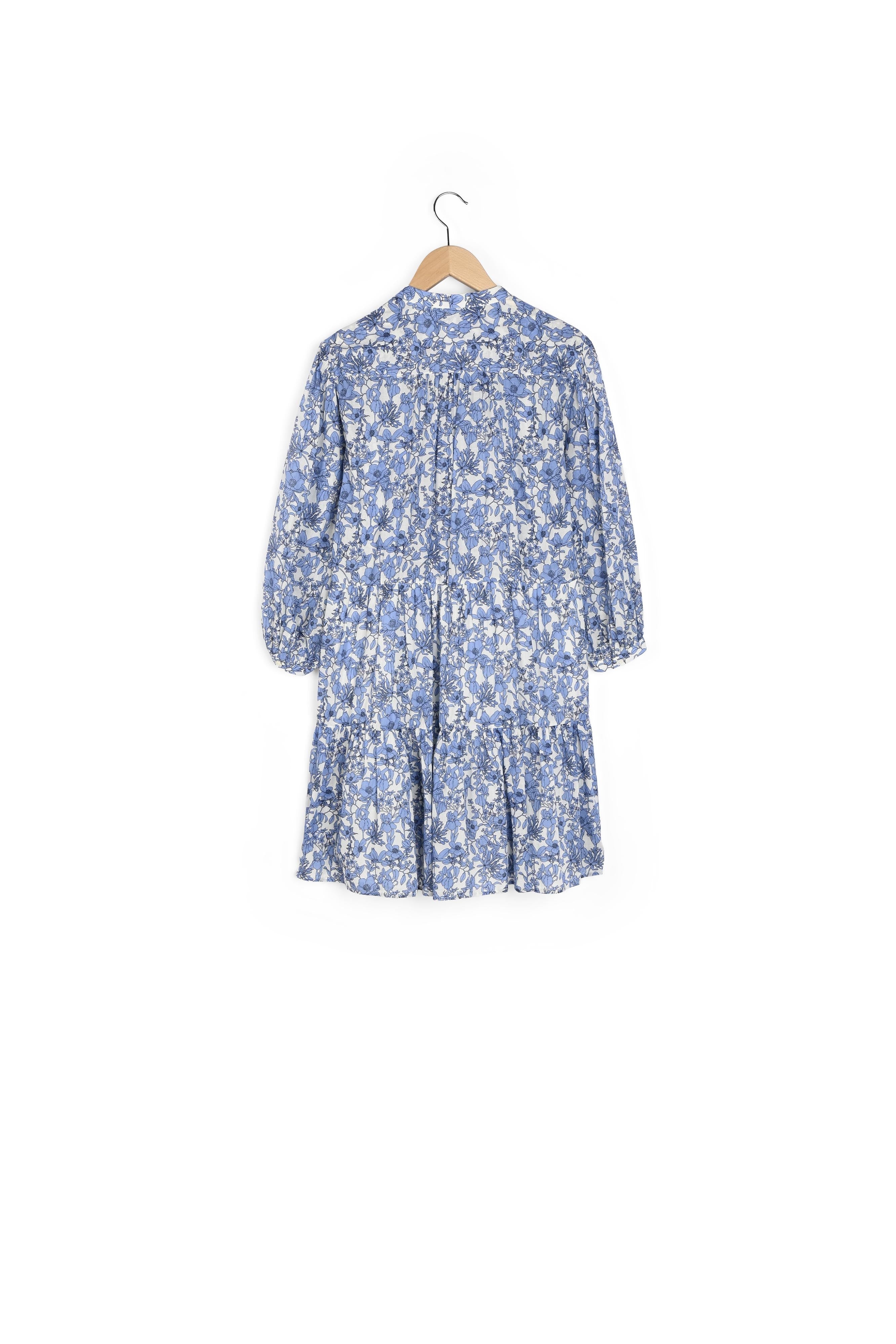 Robe courte en coton à fleurs - JAUFREY Faume - seconde main
