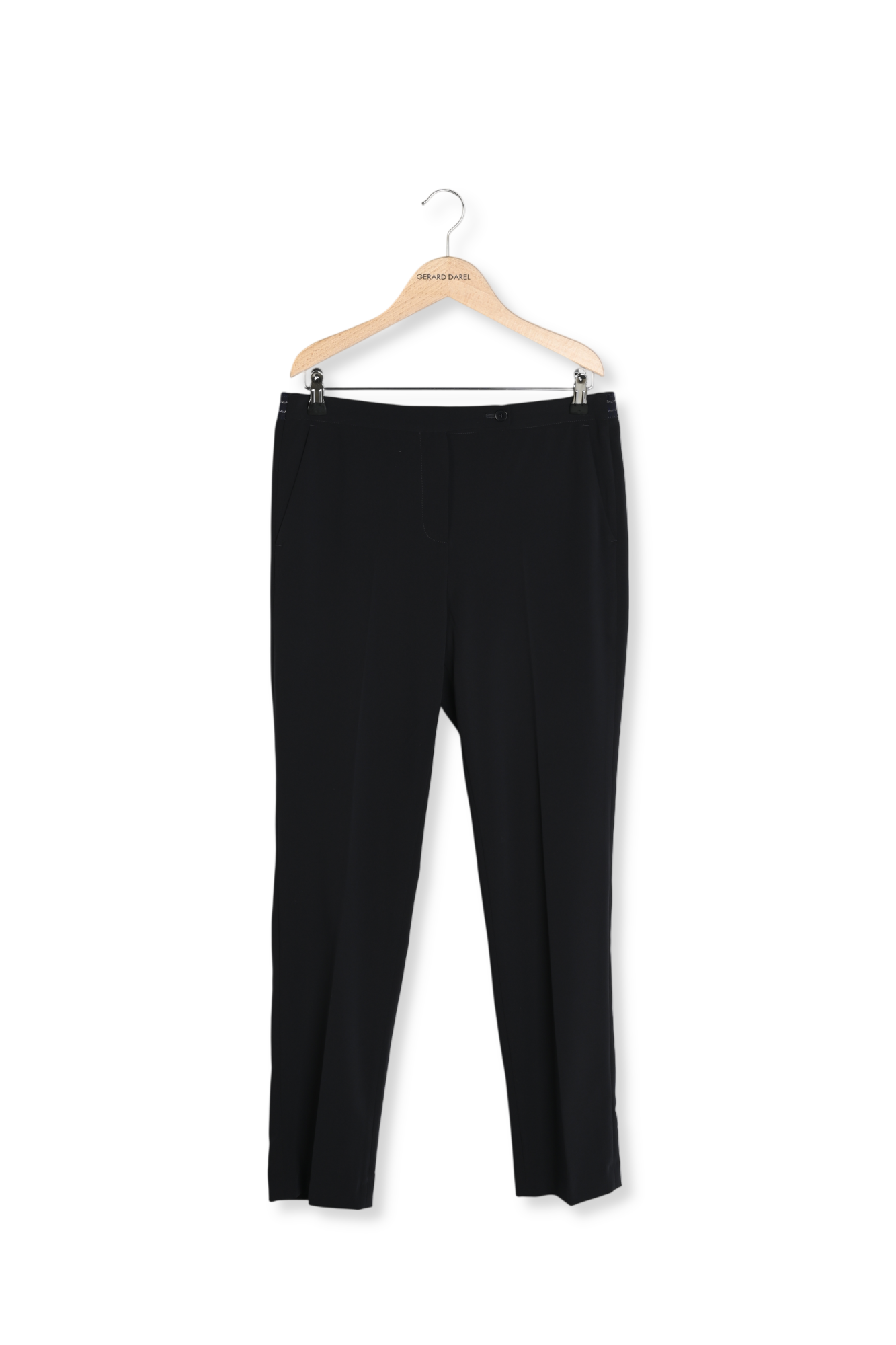 Pantalon de tailleur 7/8 en crêpe Faume - seconde main