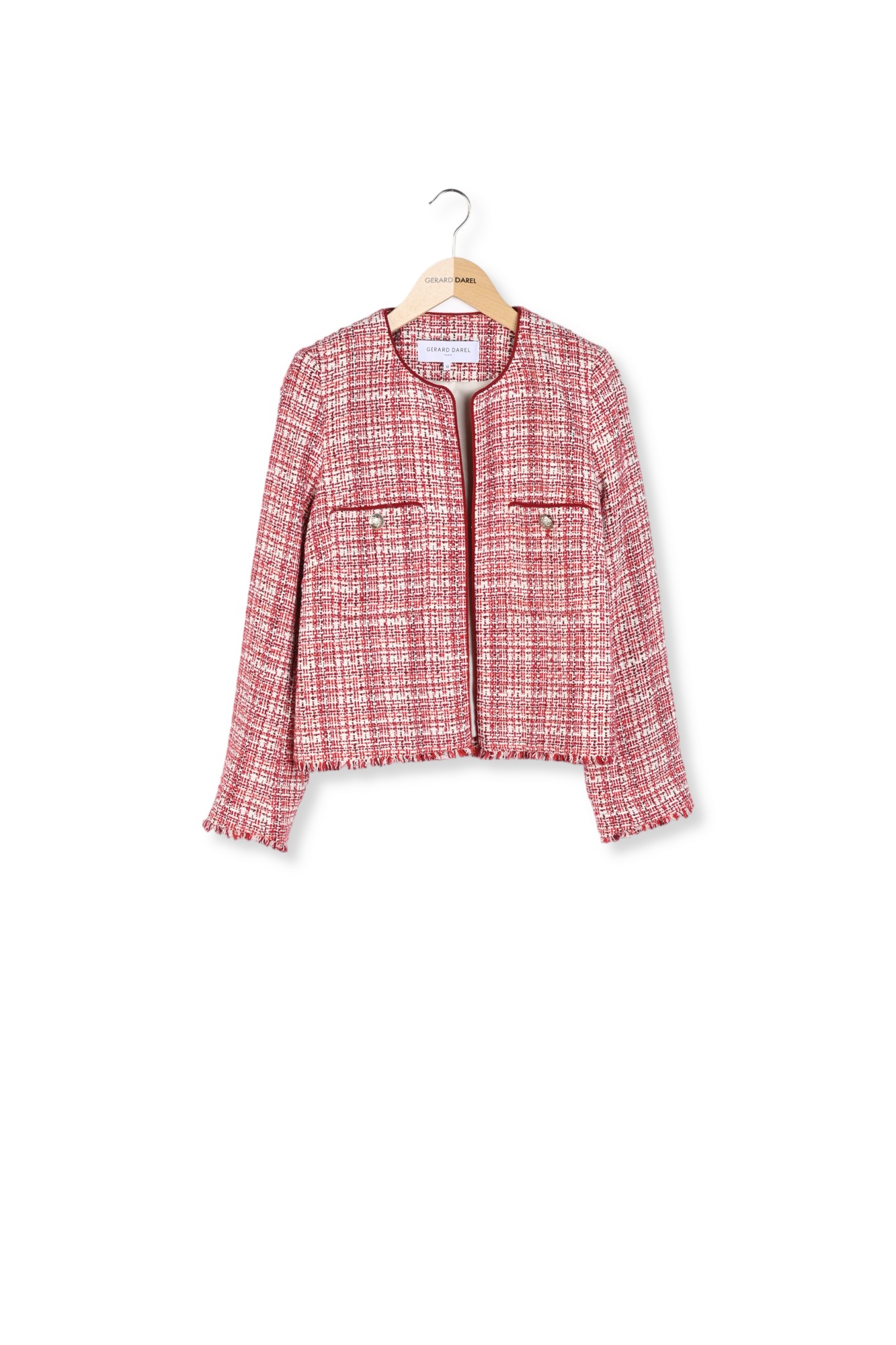 Veste en tweed et lurex - ROSARA Faume - seconde main