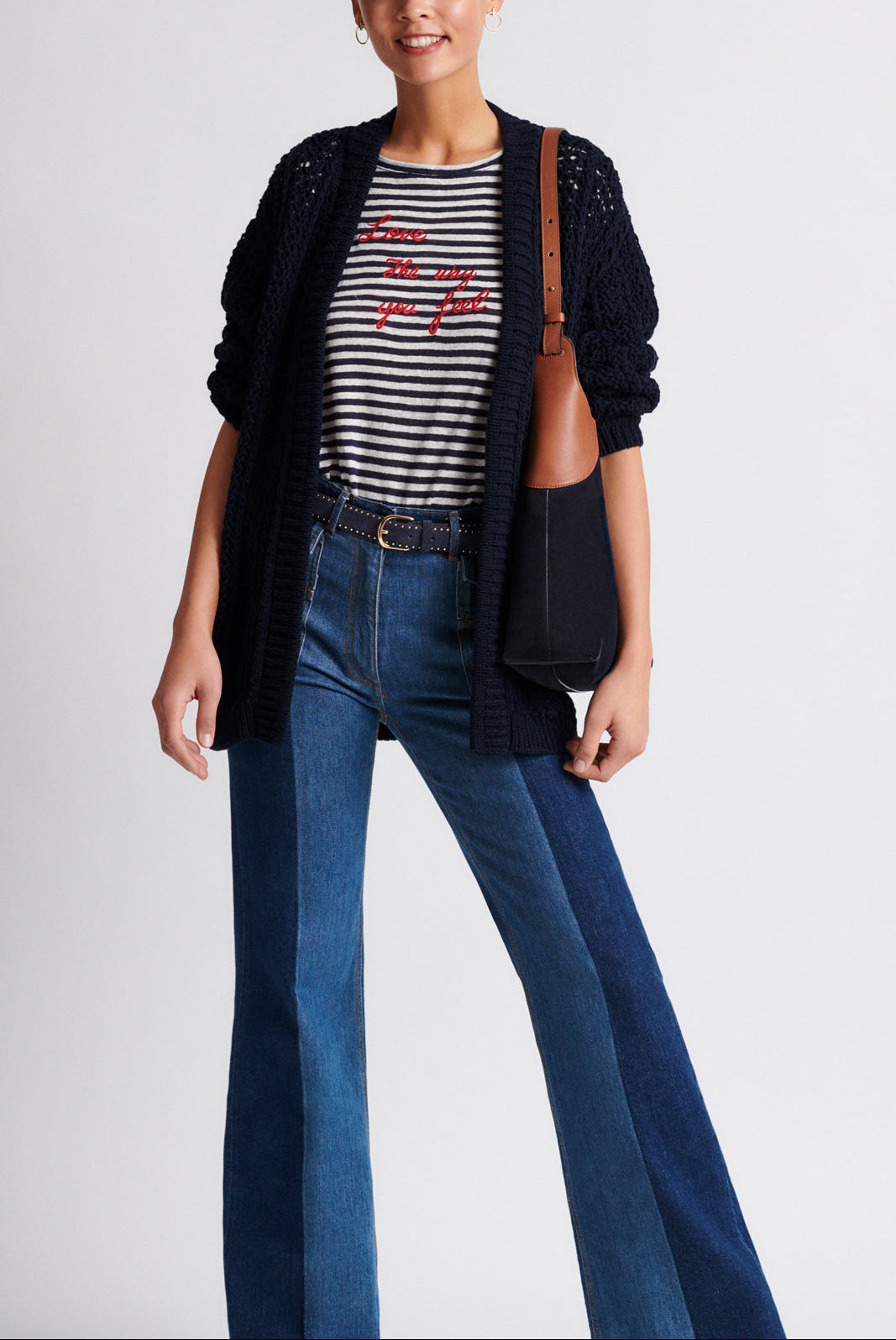 EUDEMIA - Gilet en coton peigné Faume - seconde main