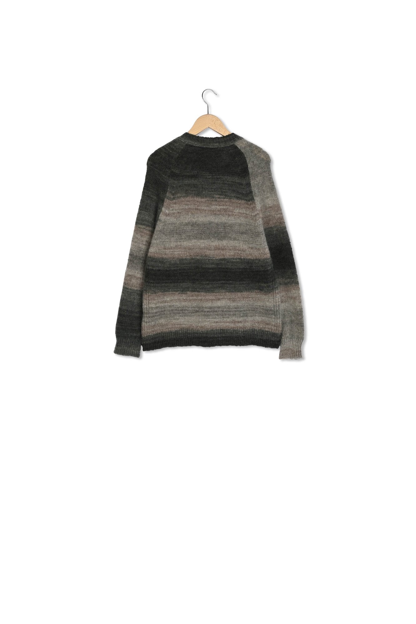 Pull à rayures en mohair - JAIDA Faume - seconde main