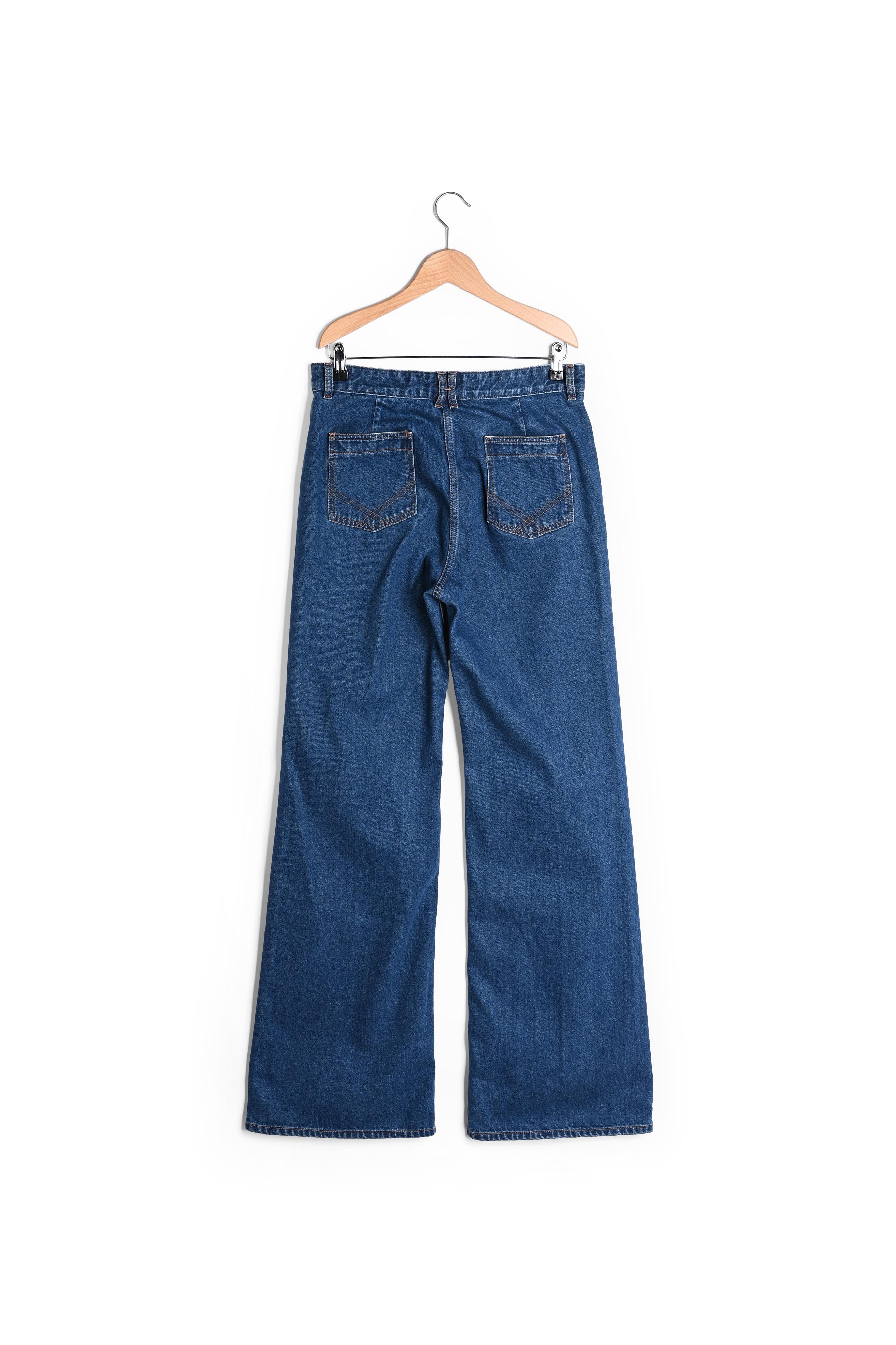 Jean Flare taille haute - ANNA Faume - seconde main