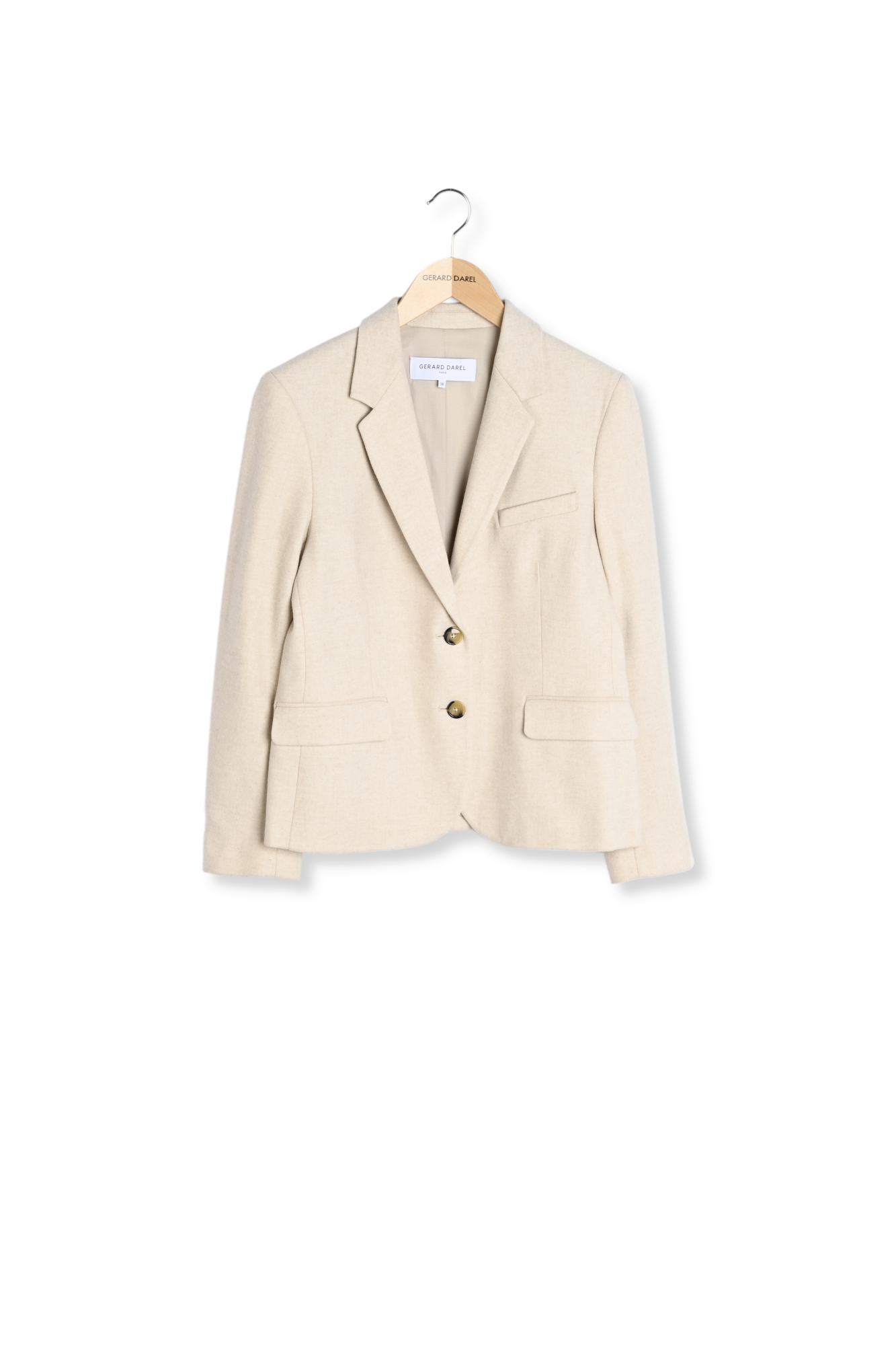Veste de tailleur en laine mélangée - NADEGE Faume - seconde main