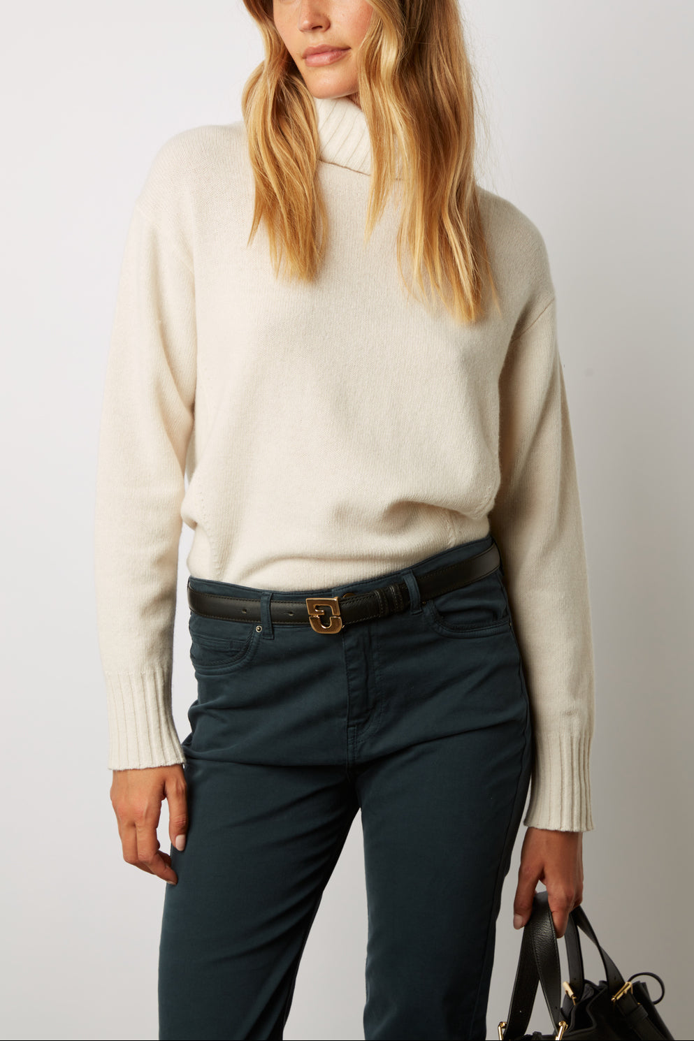 Jean slim en denim stretch - ELVINA Faume - seconde main