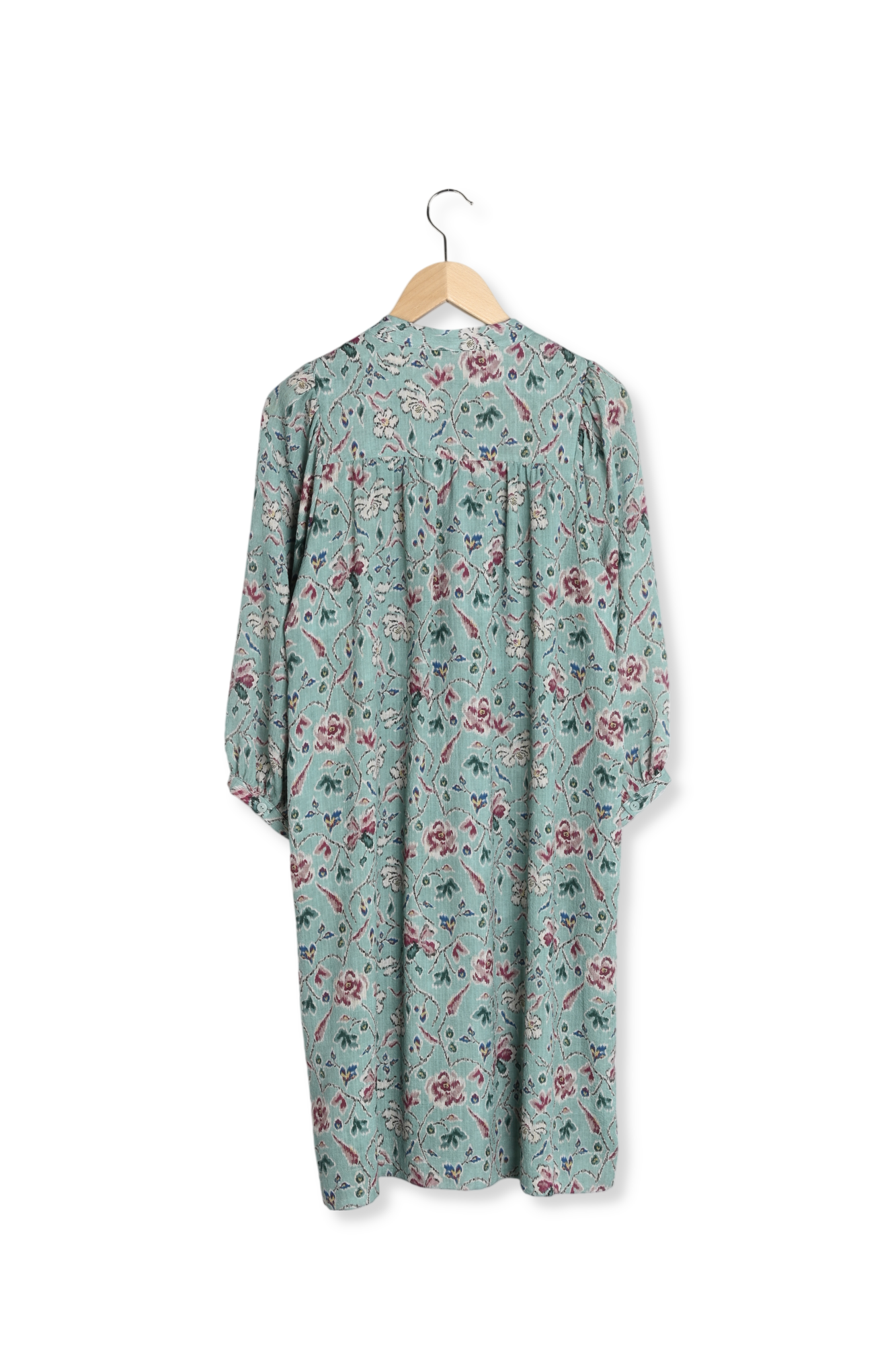 Robe à plastron smocké - JIA Faume - seconde main