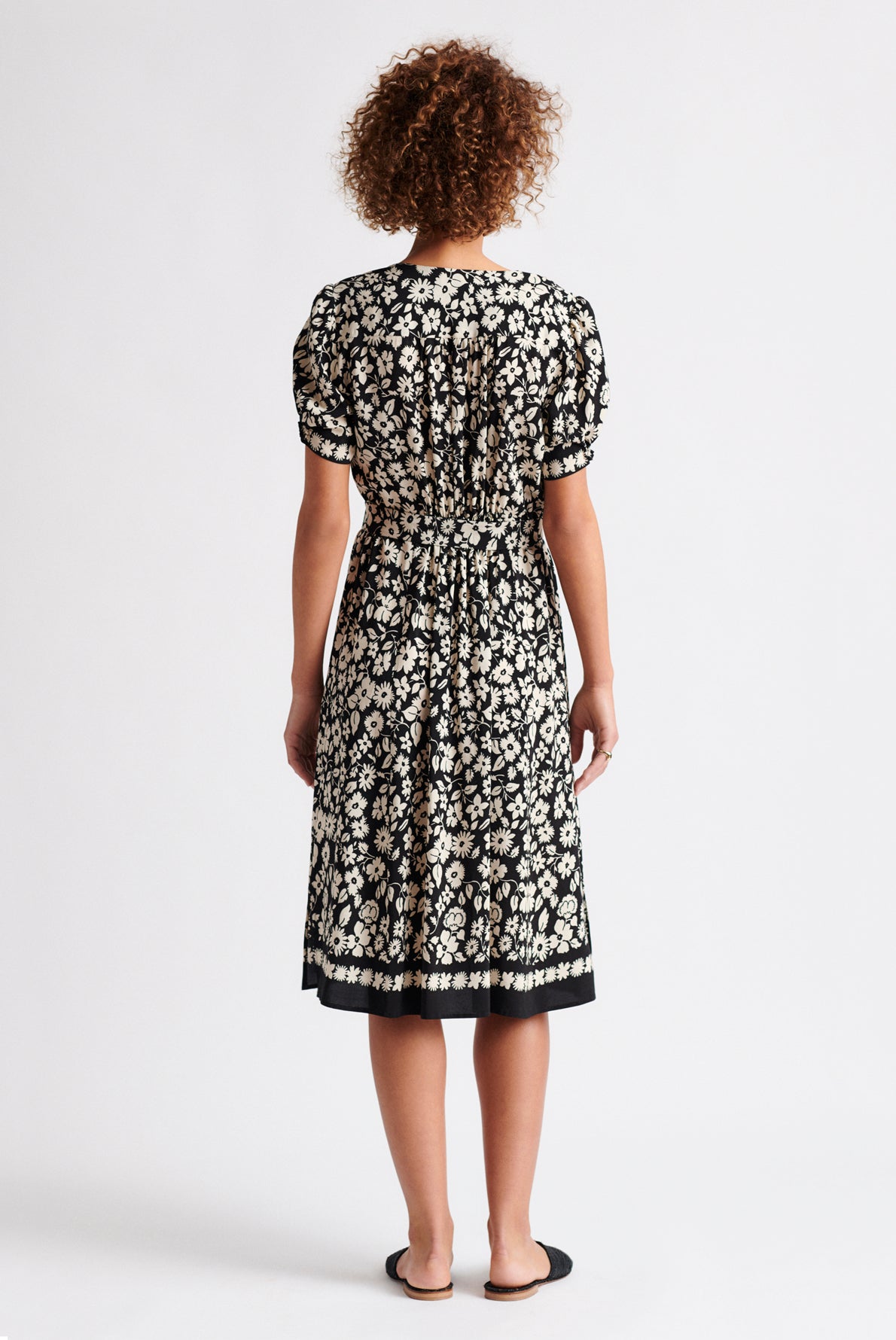 STEFANIA - Robe fleurie cache-c½ur Faume - seconde main