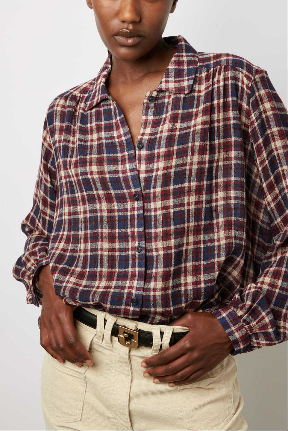 Chemise à carreaux - COLOMBE Faume - seconde main