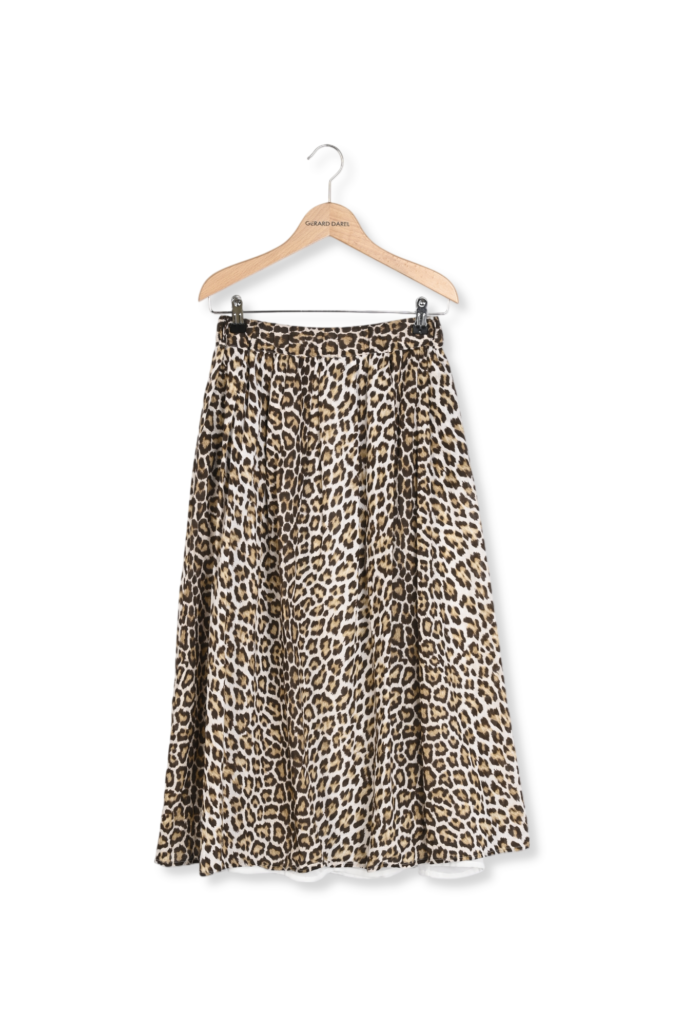Jupe léopard en voile de coton - VALY Faume - seconde main