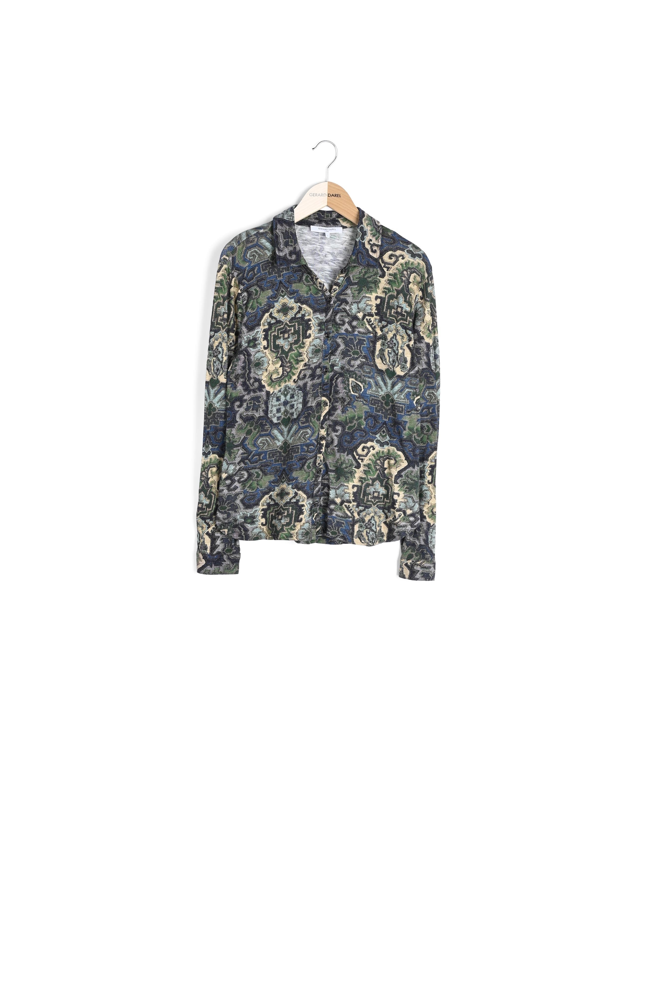 Chemise en jersey imprimé - AMELIA Faume - seconde main