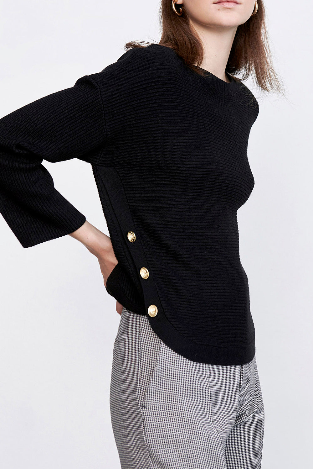 SELENA - Pull loose en maille Faume - seconde main