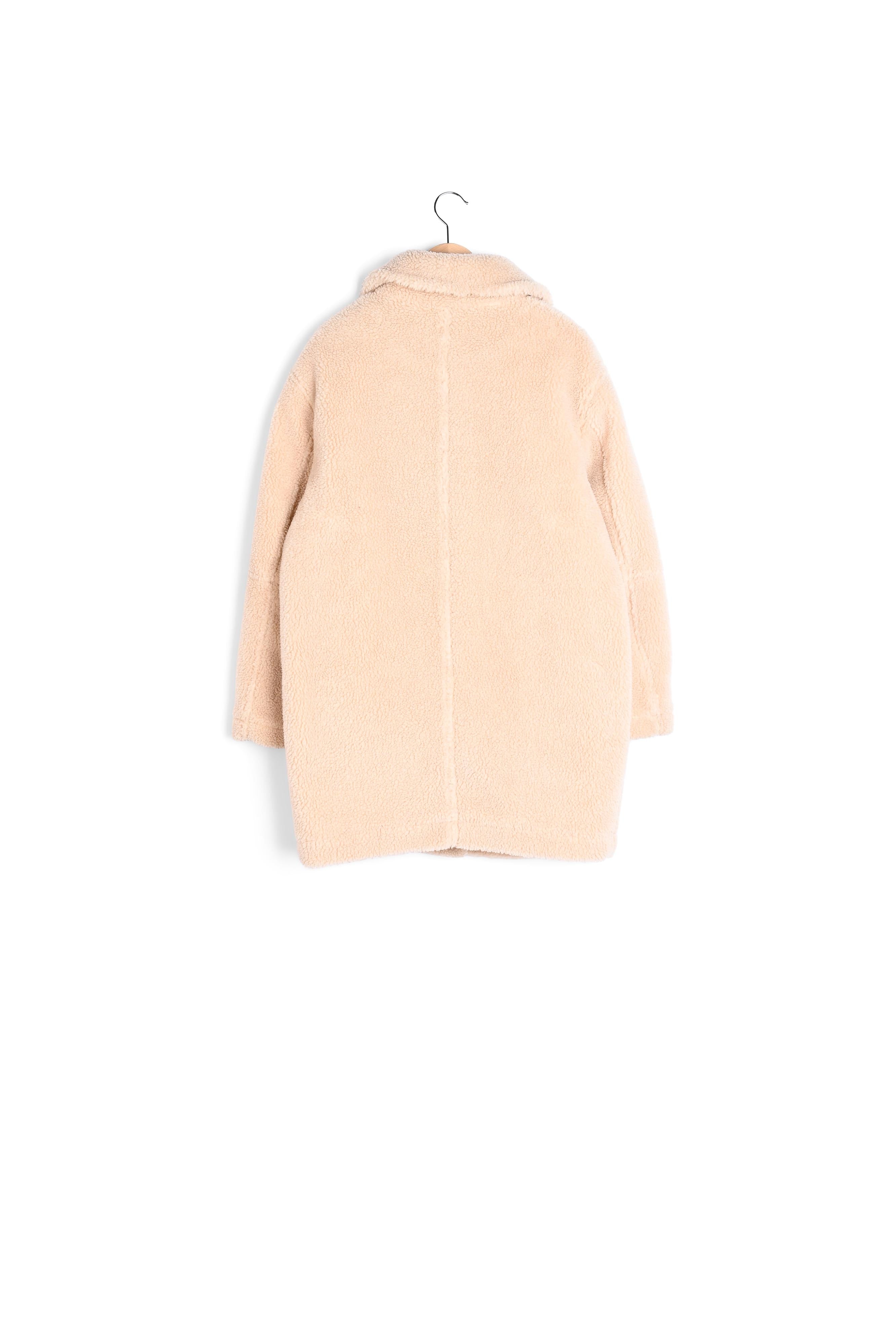 Manteau classique en fausse fourrure - SHARON Faume - seconde main