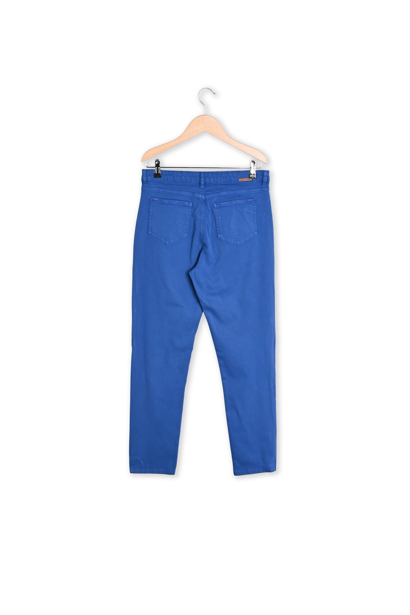 MYRIAM - pantalon slim 7/8 en coton stretch Faume - seconde main