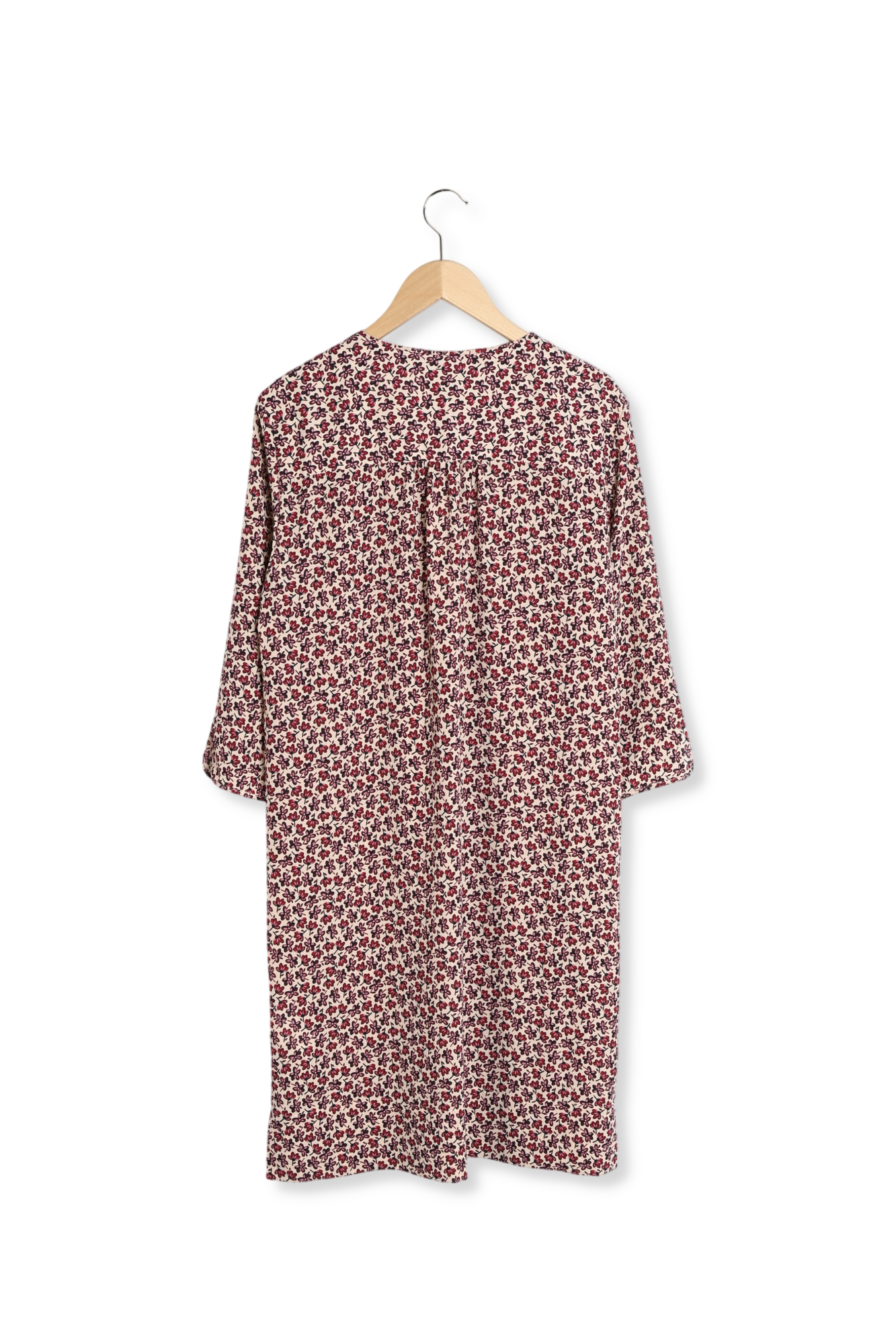 Robe fleurie avec encolure zippée - JAHLYA Faume - seconde main