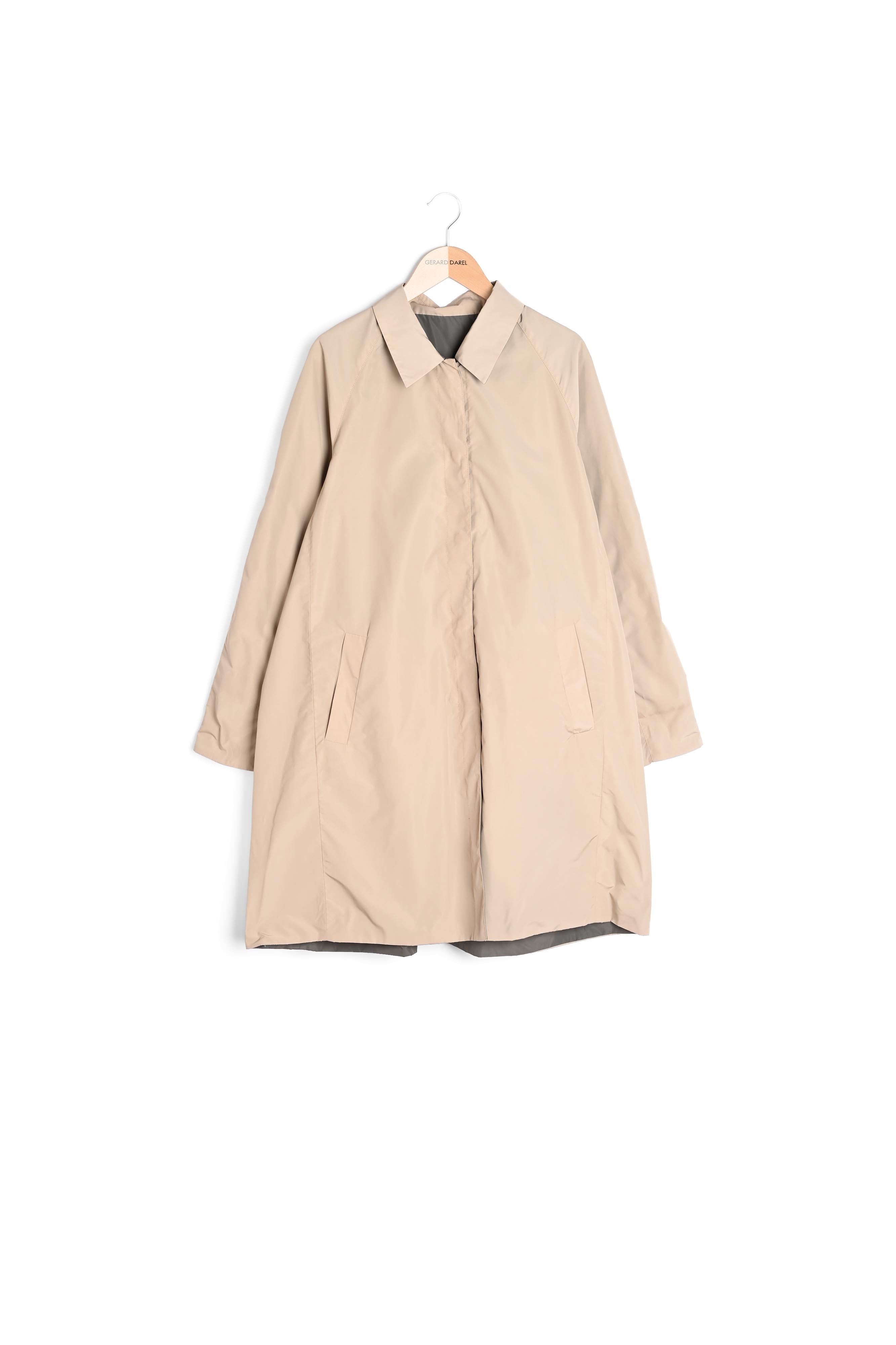 DIANA - Trench droit réversible Faume - seconde main