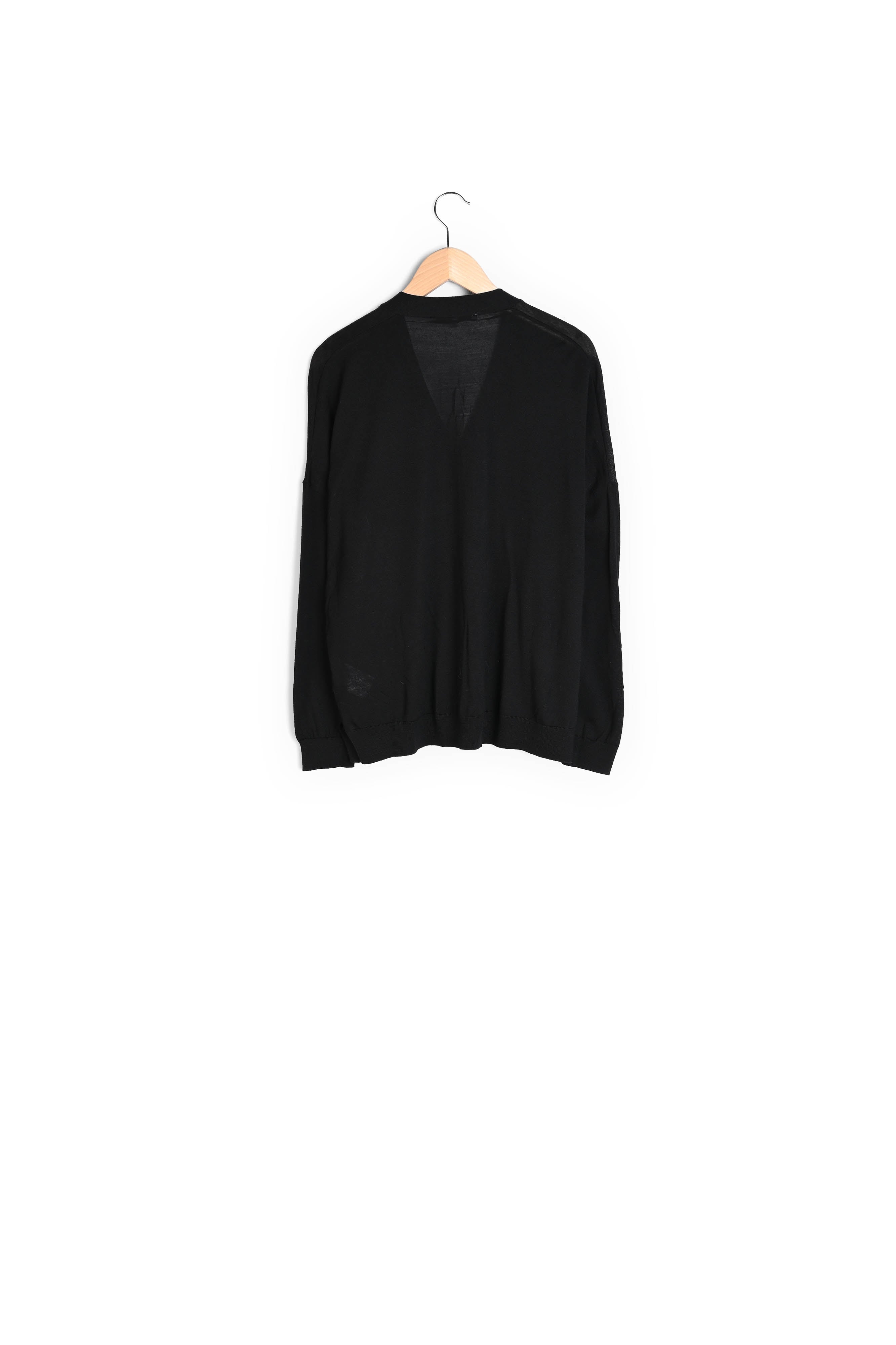 Cardigan fin en laine mérinos - LITZY Faume - seconde main
