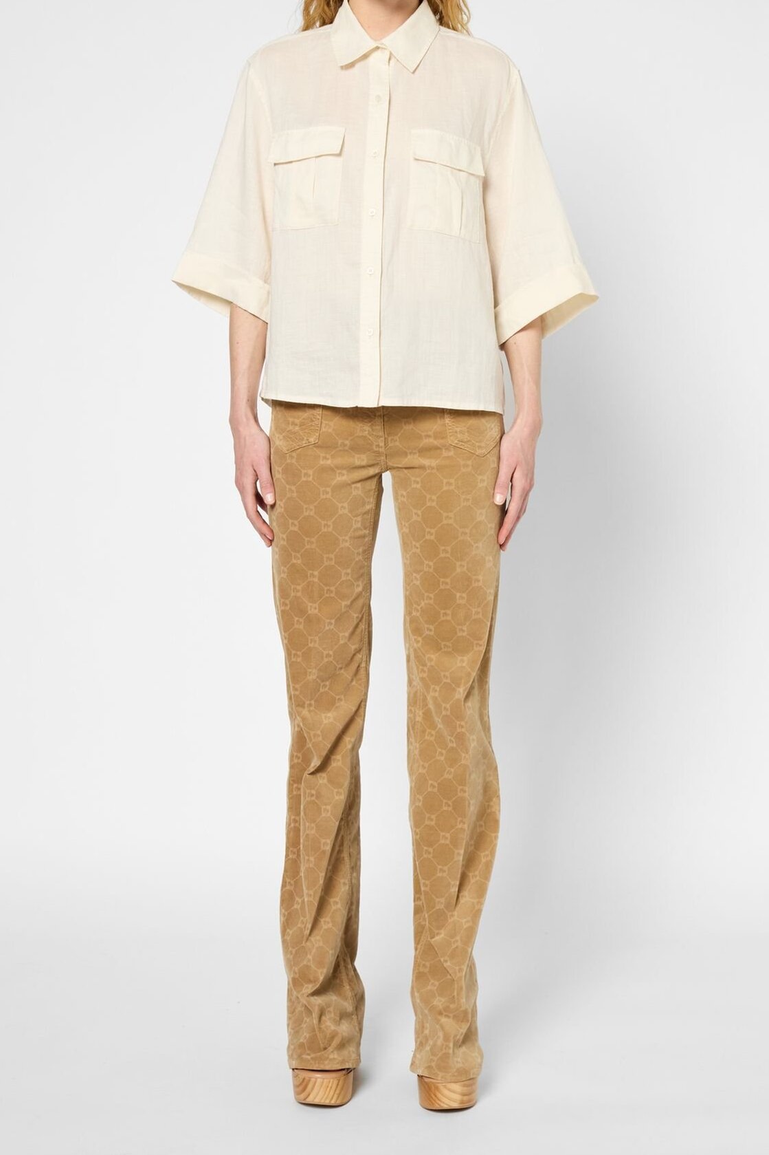 Chemise ample à poches Faume - seconde main