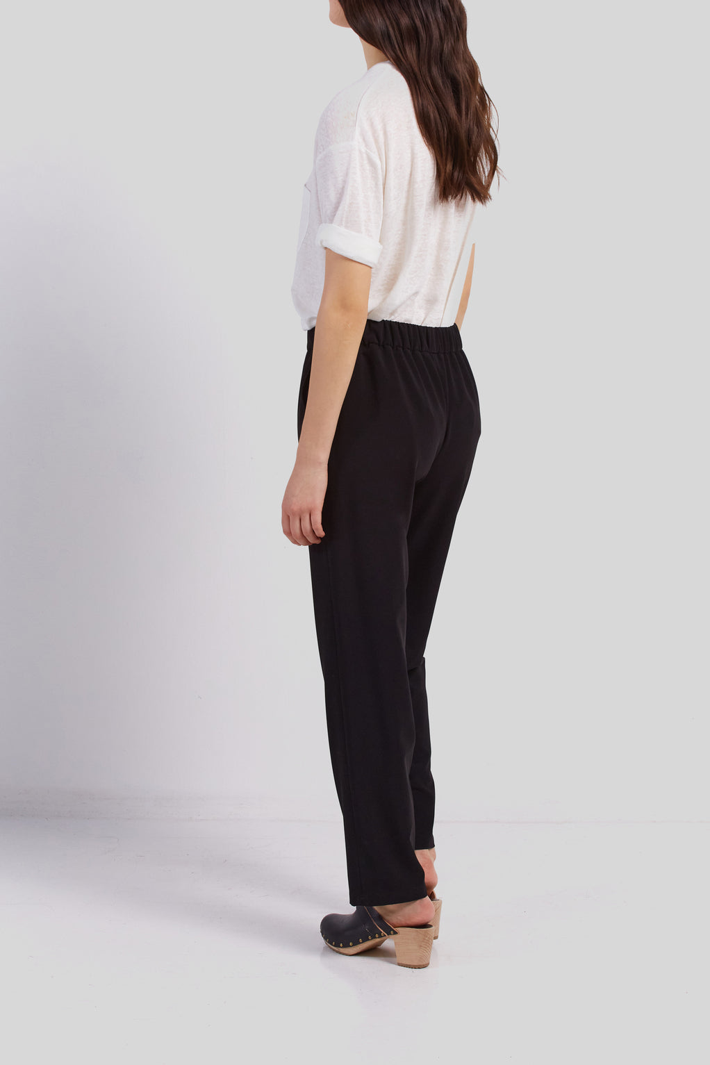Pantalon droit avec taille élastiquée - ELSON Faume - seconde main