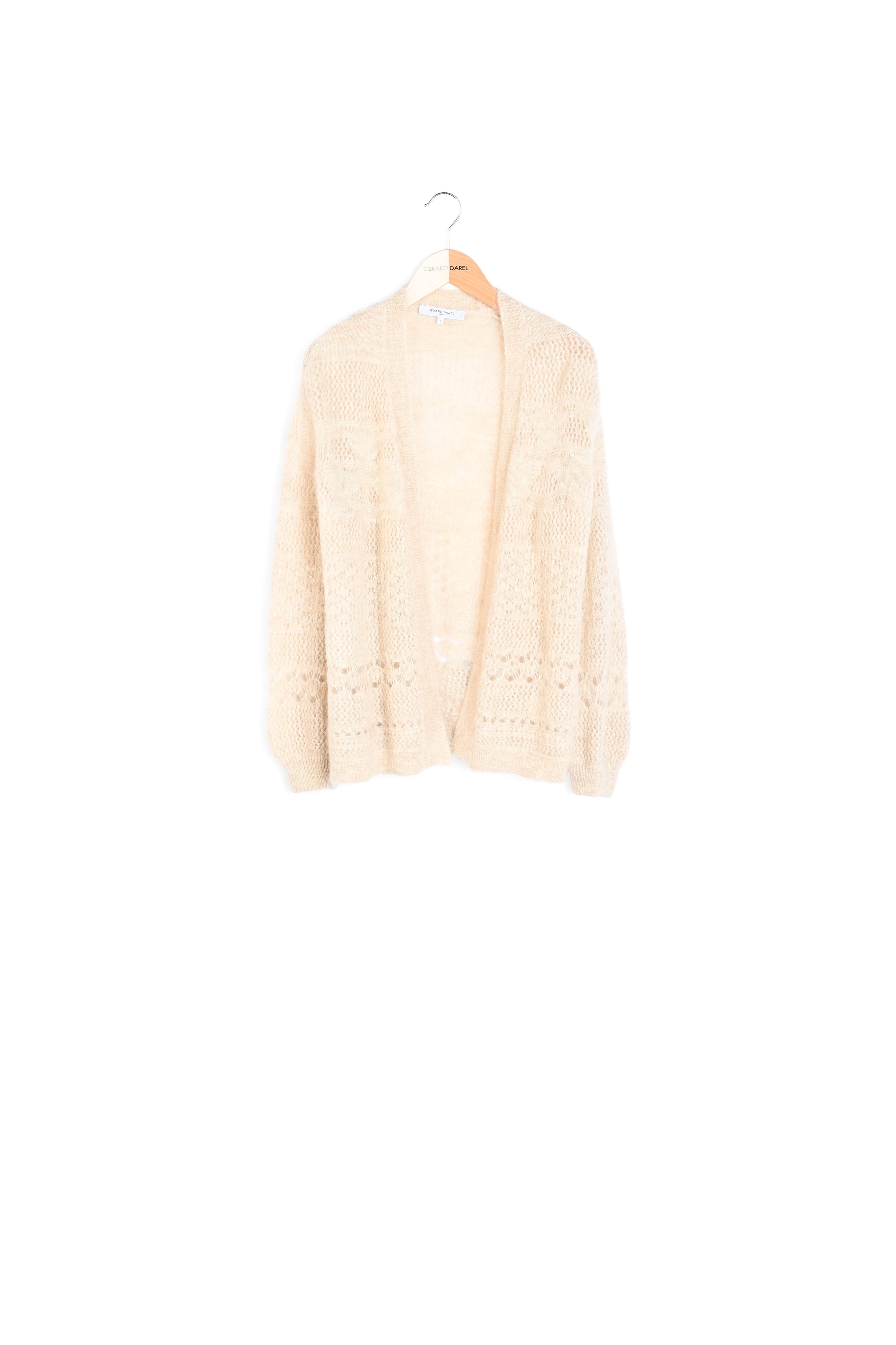 EMILIA - Gilet en mohair et Lurex Faume - seconde main