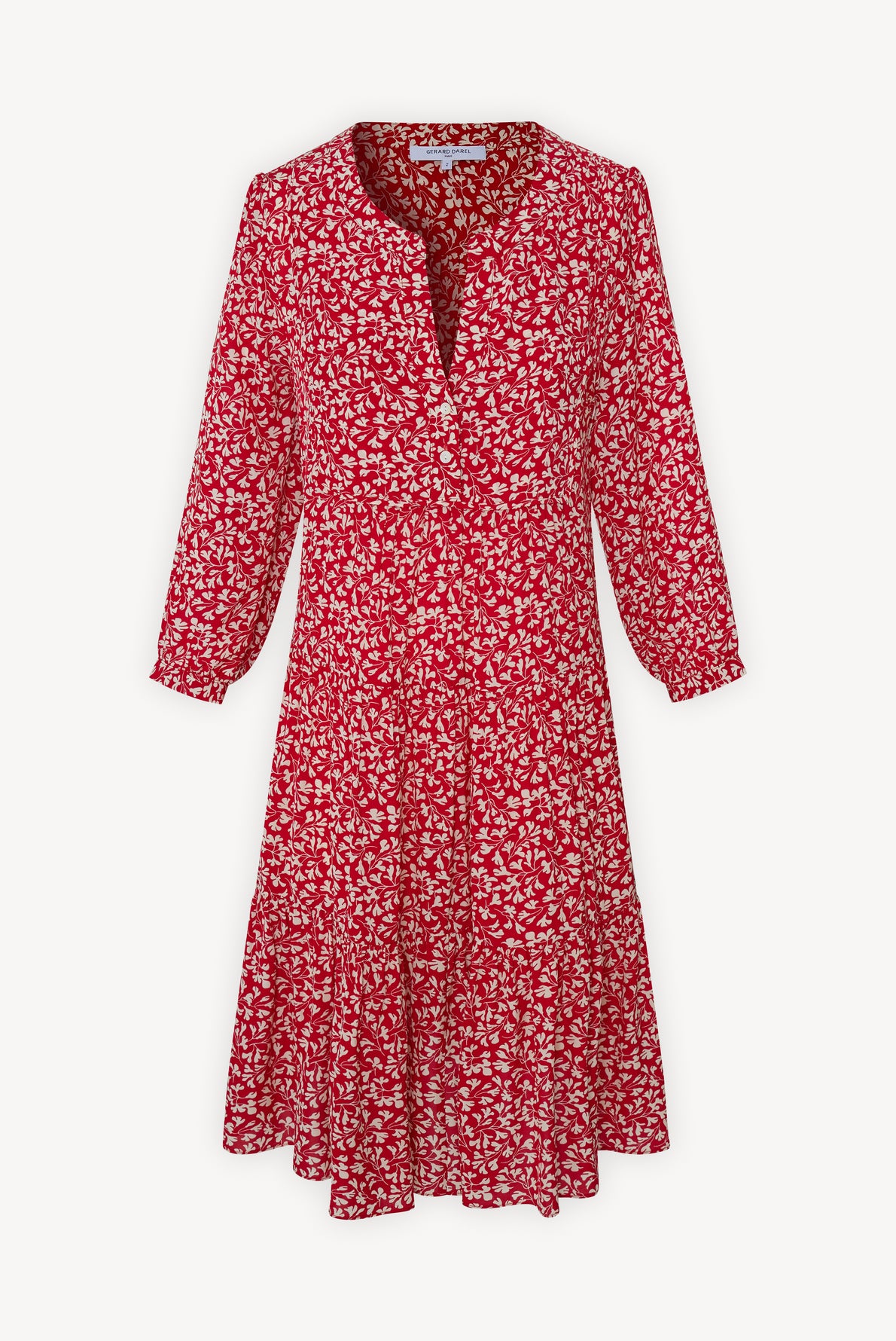 Robe fleurie à étages - JACOB Faume - seconde main