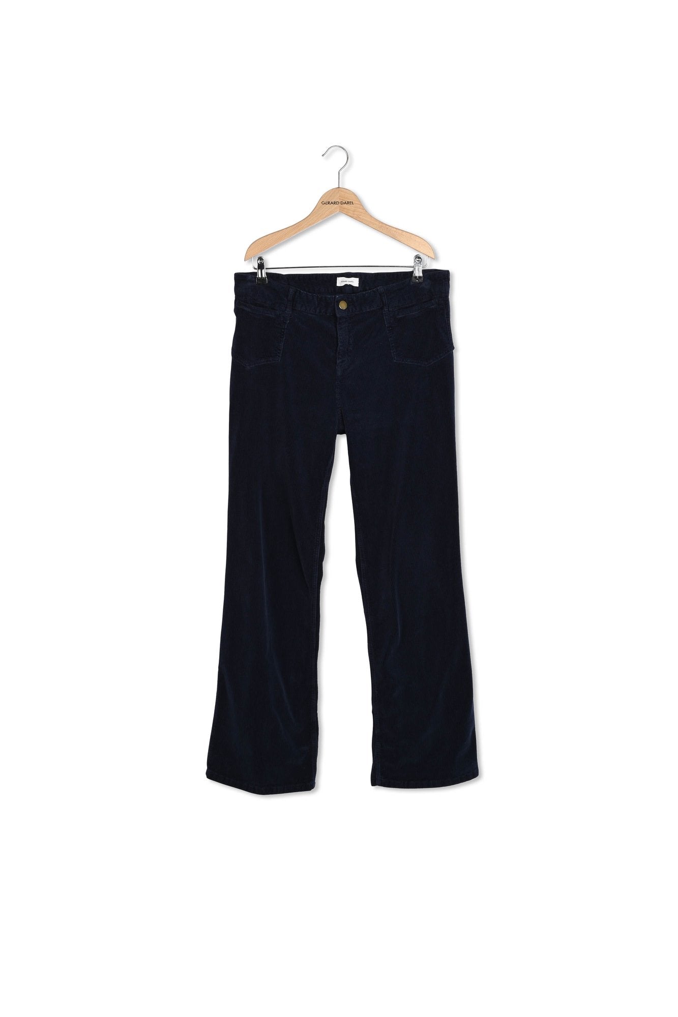 Pantalon flare en velours côtelé - ELVY Faume - seconde main