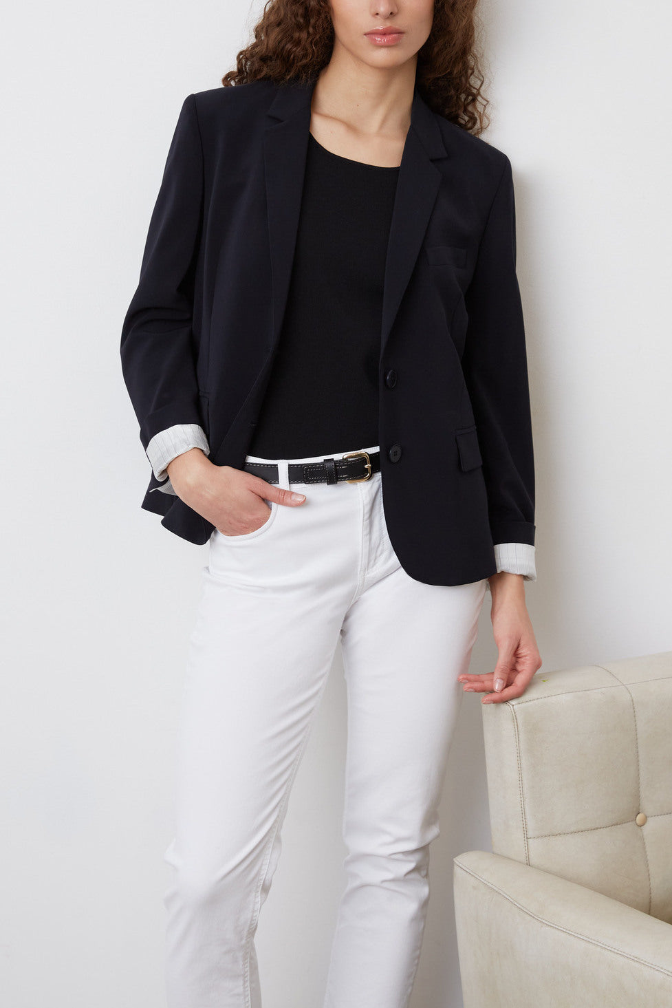 Blazer en microfibre - NAURIA Faume - seconde main