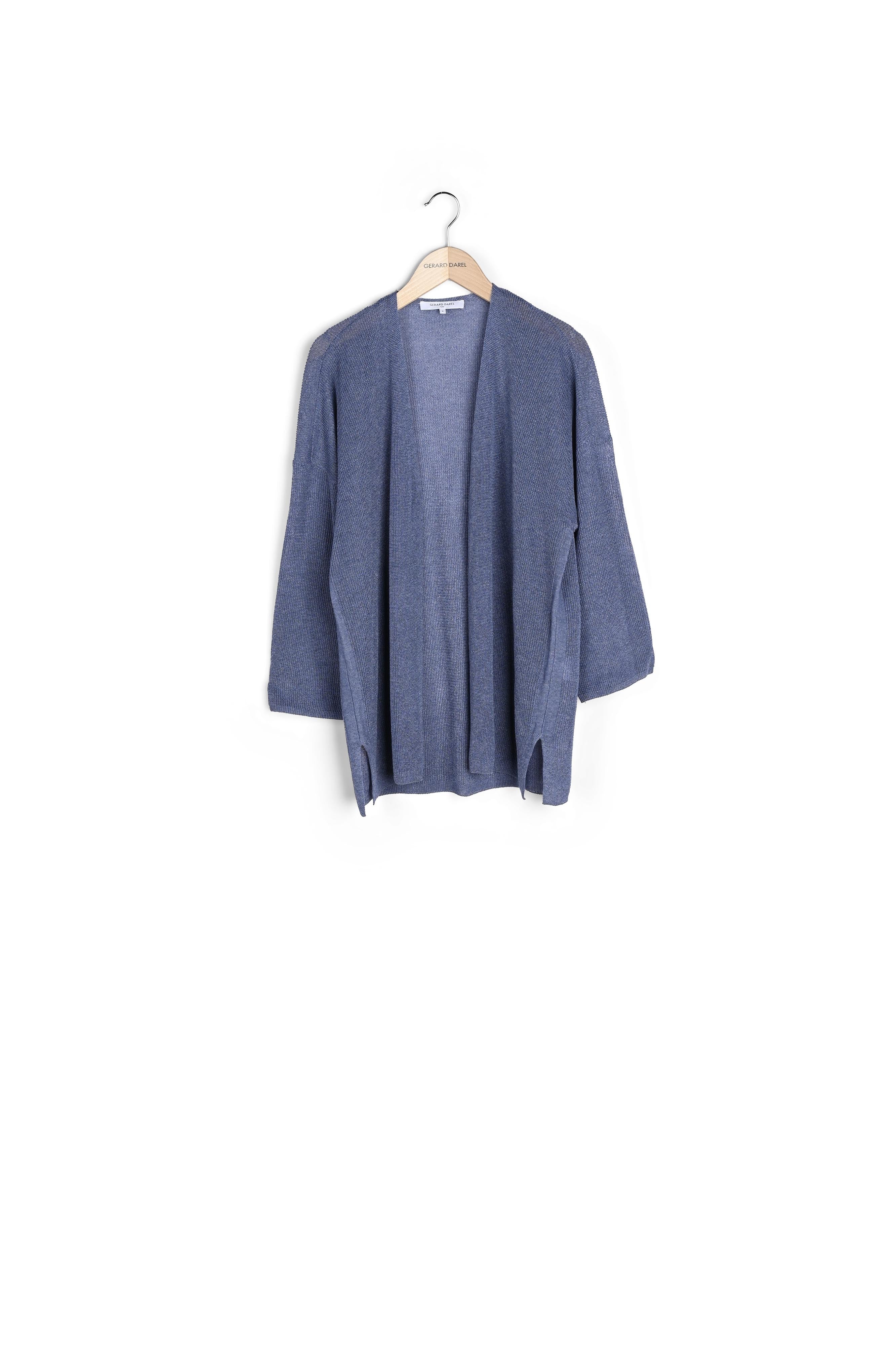 EULALIA - Gilet mi-long en coton fin Faume - seconde main