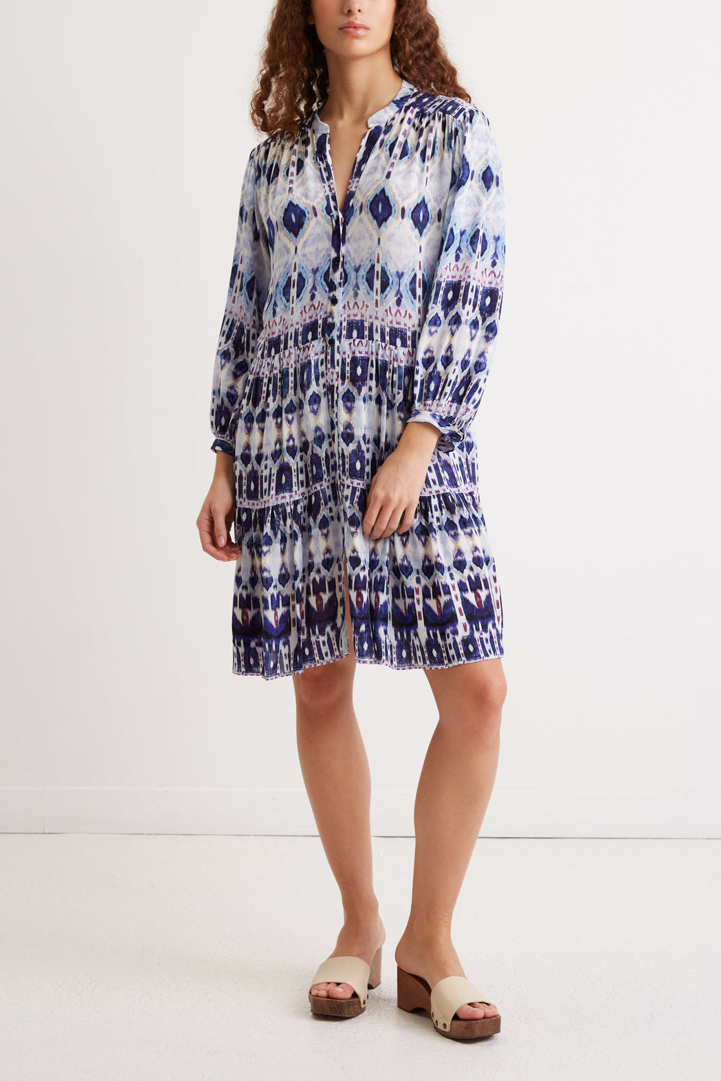 Robe courte ethnique - JAUFREY Faume - seconde main