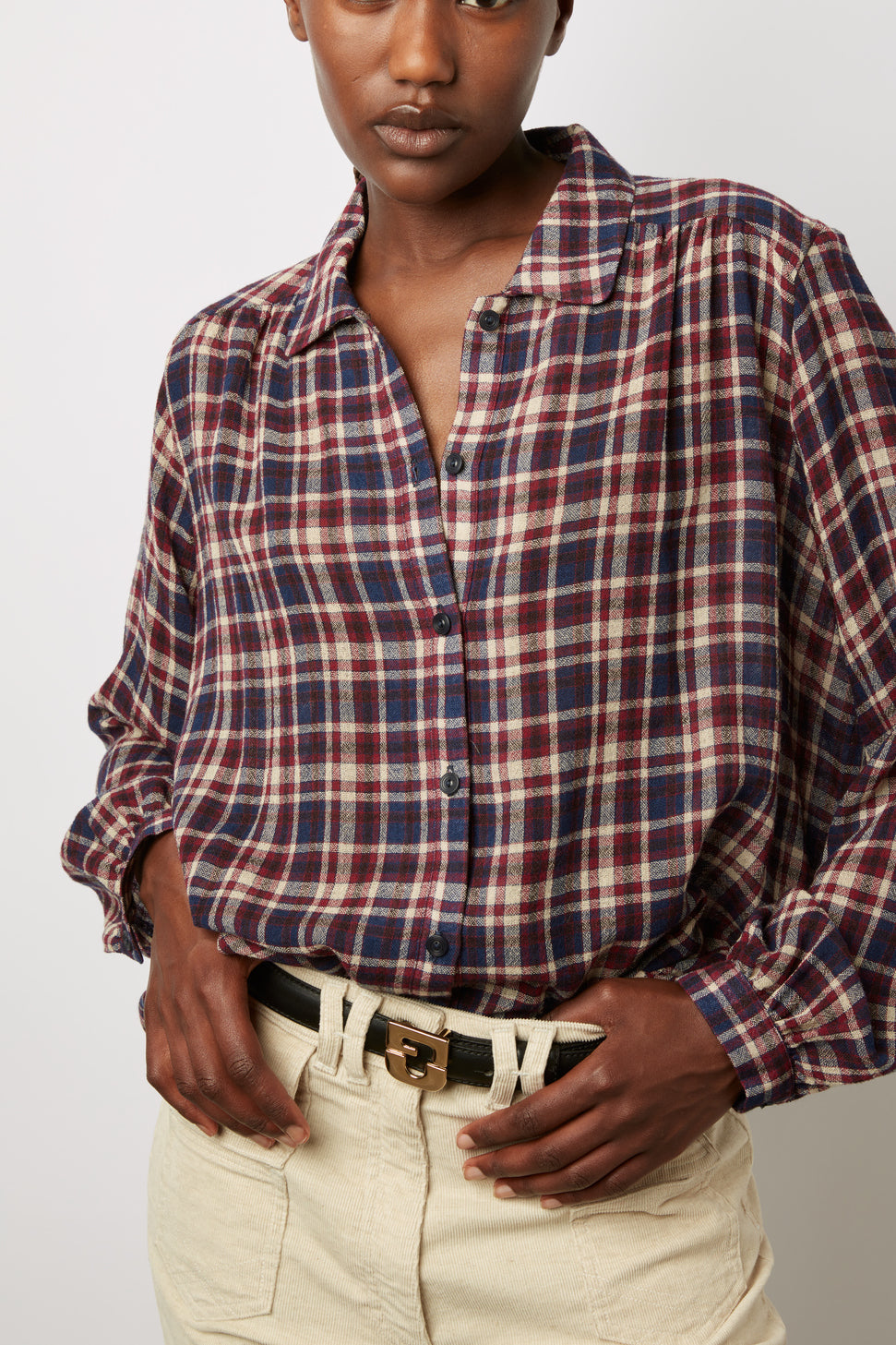 Chemise à carreaux - COLOMBE Faume - seconde main