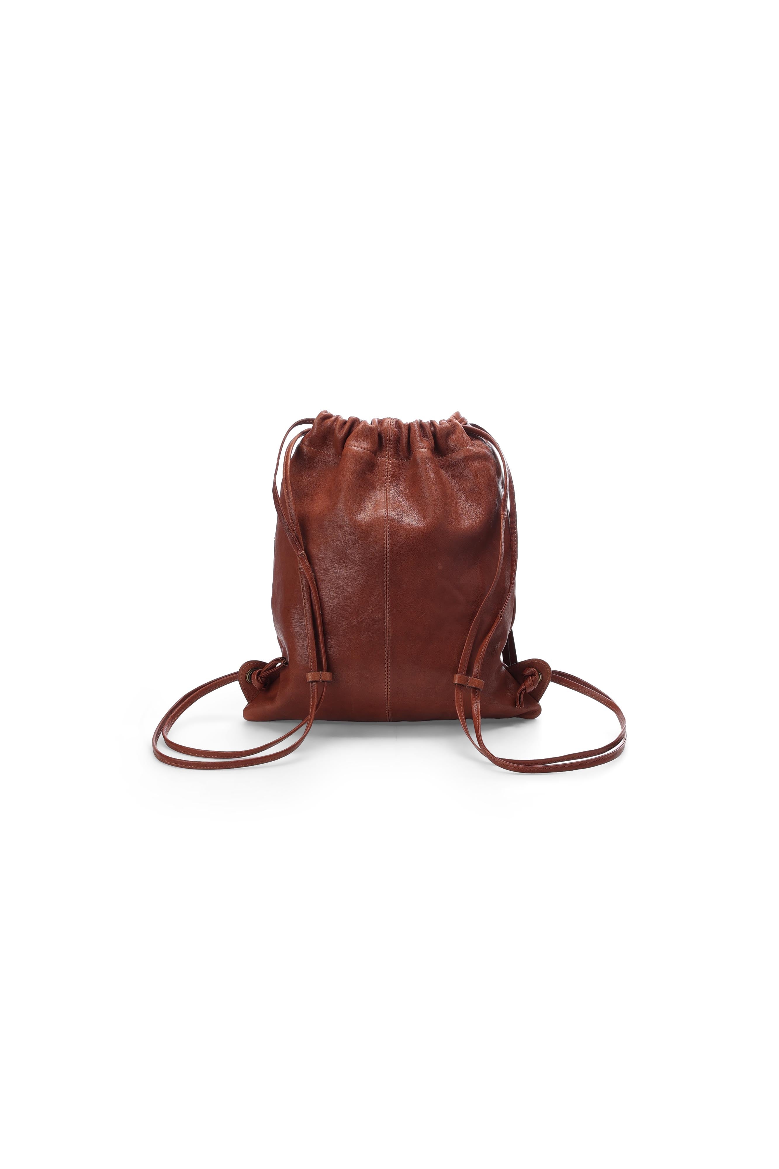 Sac à dos en cuir - EMILE NOMADE Faume - seconde main