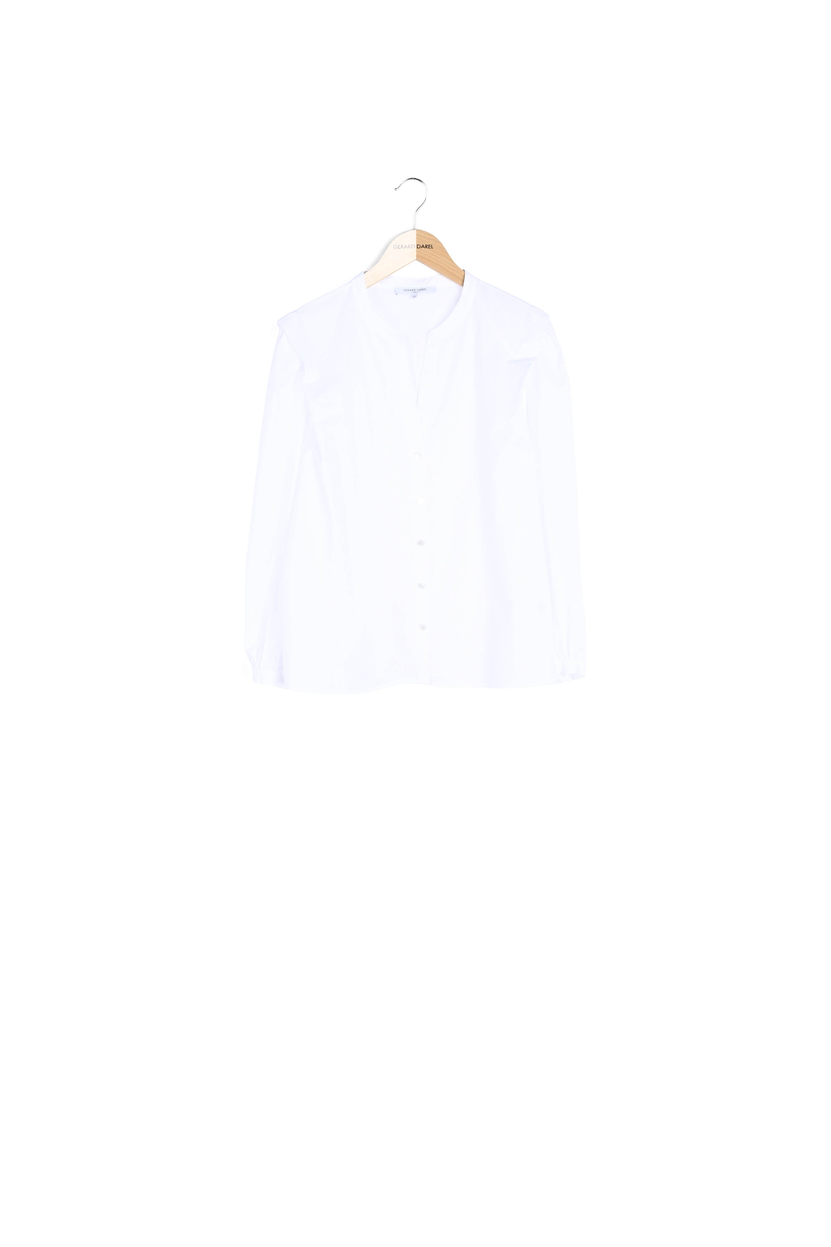Chemise en coton et détails féminins - CLARYSA Faume - seconde main