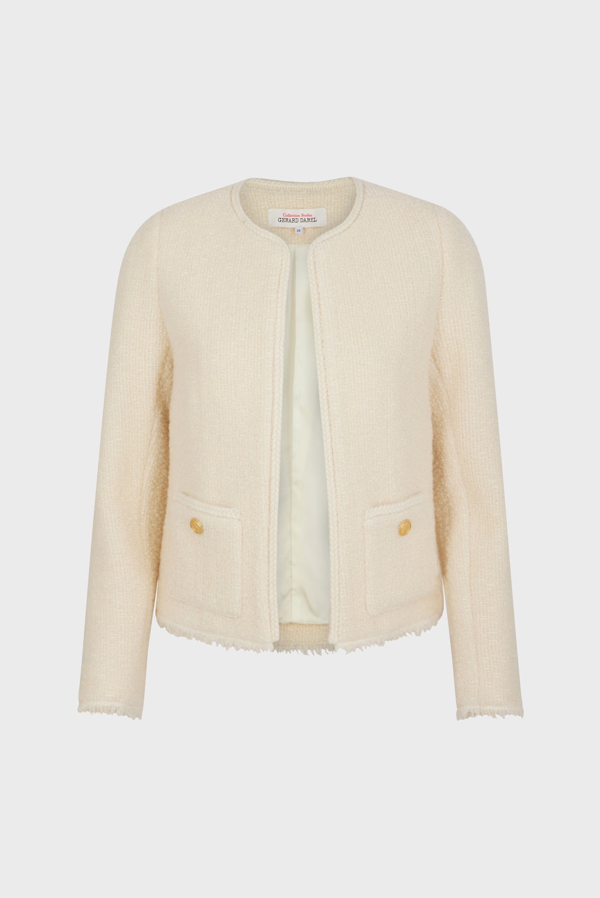 Veste en tweed tissé - ESMEE Faume - seconde main
