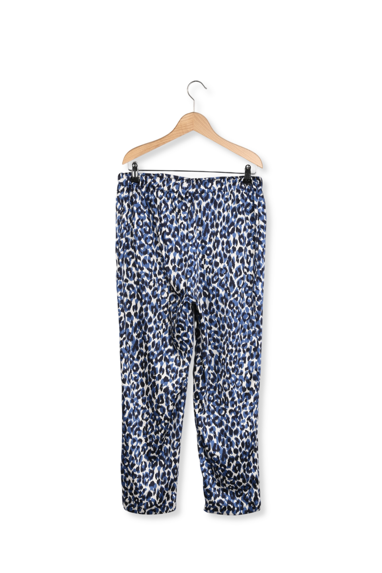 MEDEA - Pantalon fluide à imprimé léopard Faume - seconde main