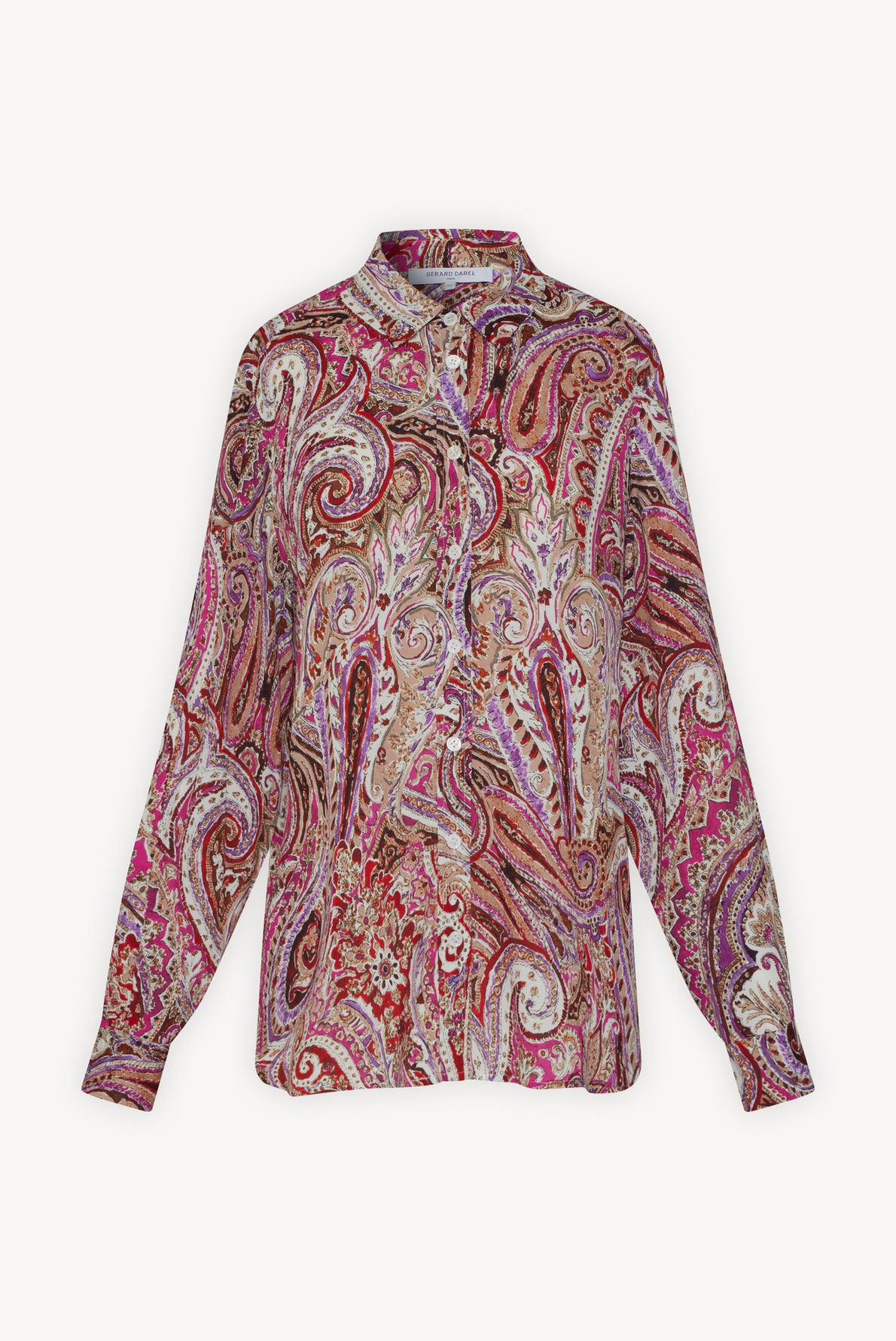 Chemise fluide à imprimé cachemire - CONSTANT Faume - seconde main