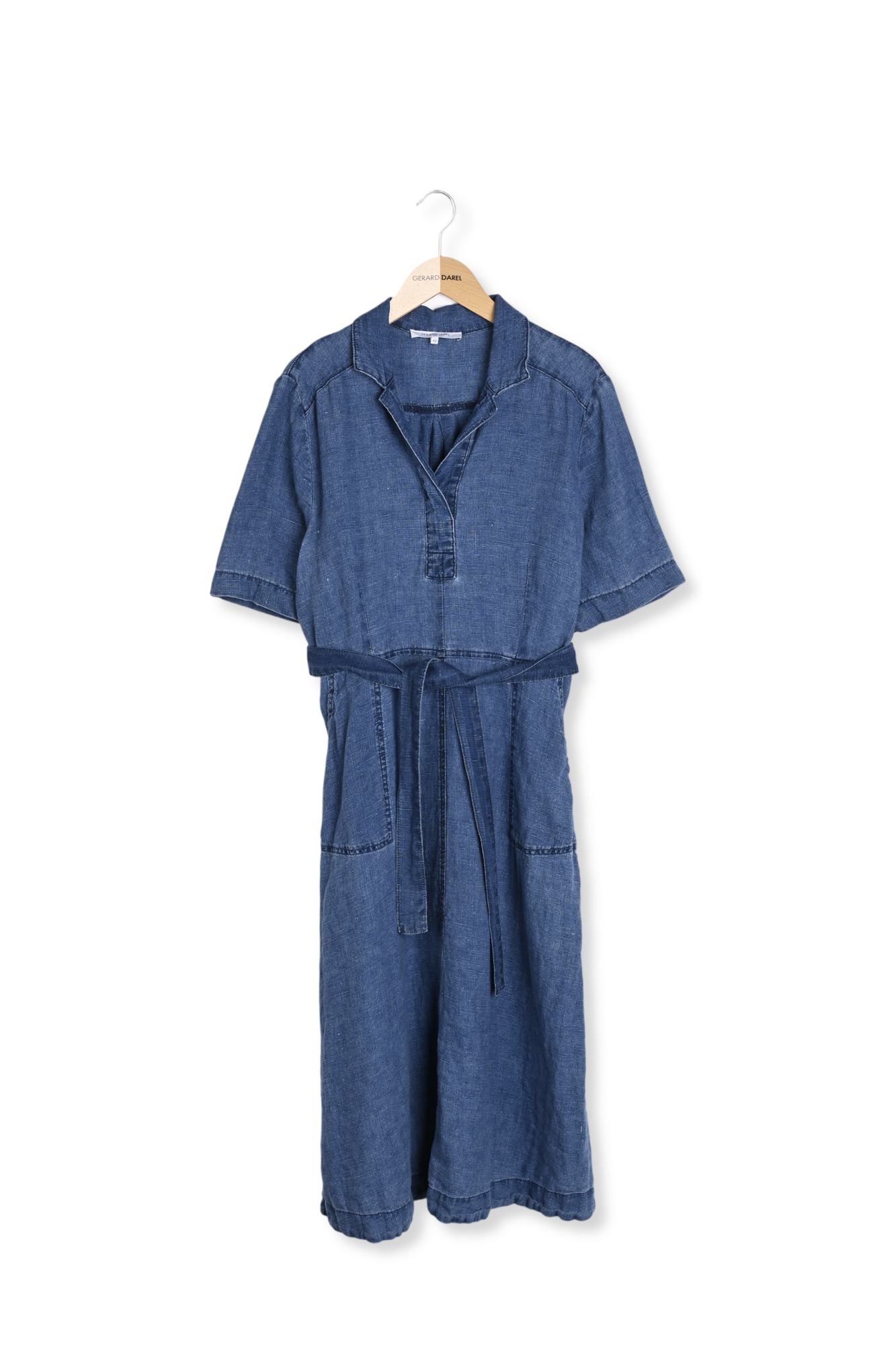 Robe en lin esprit denim - PAHOLA Faume - seconde main