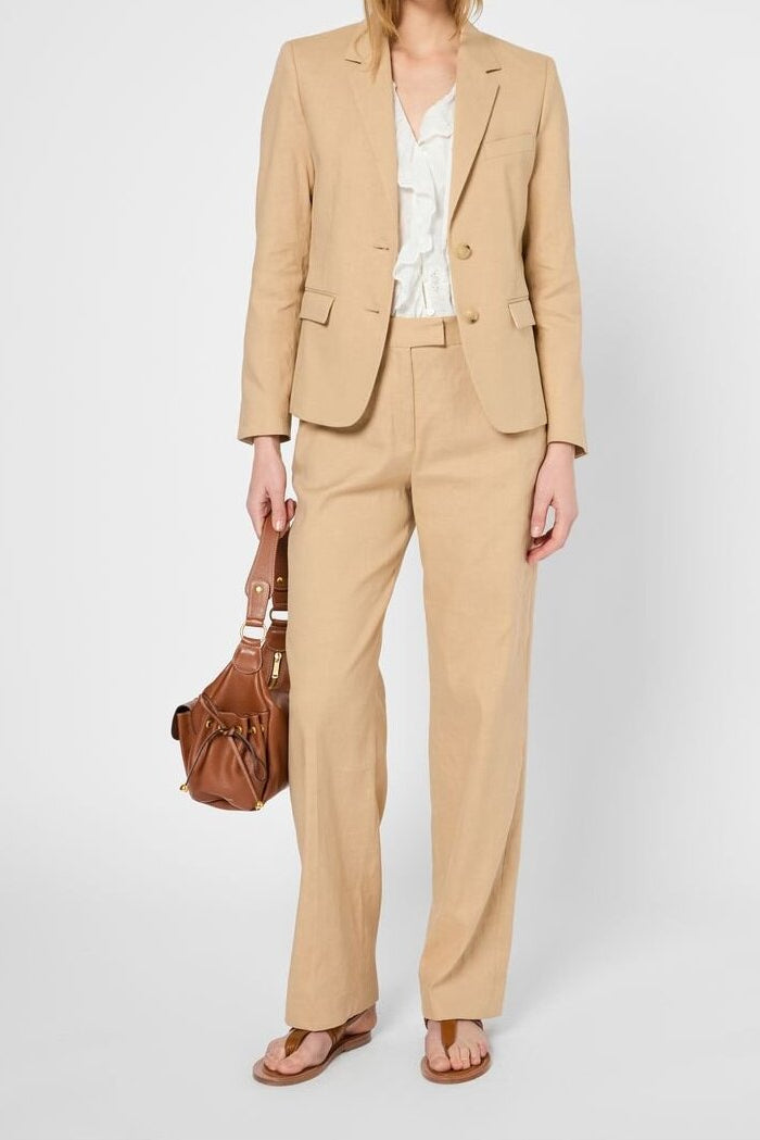 Pantalon large en lin et coton - LILLA Faume - seconde main