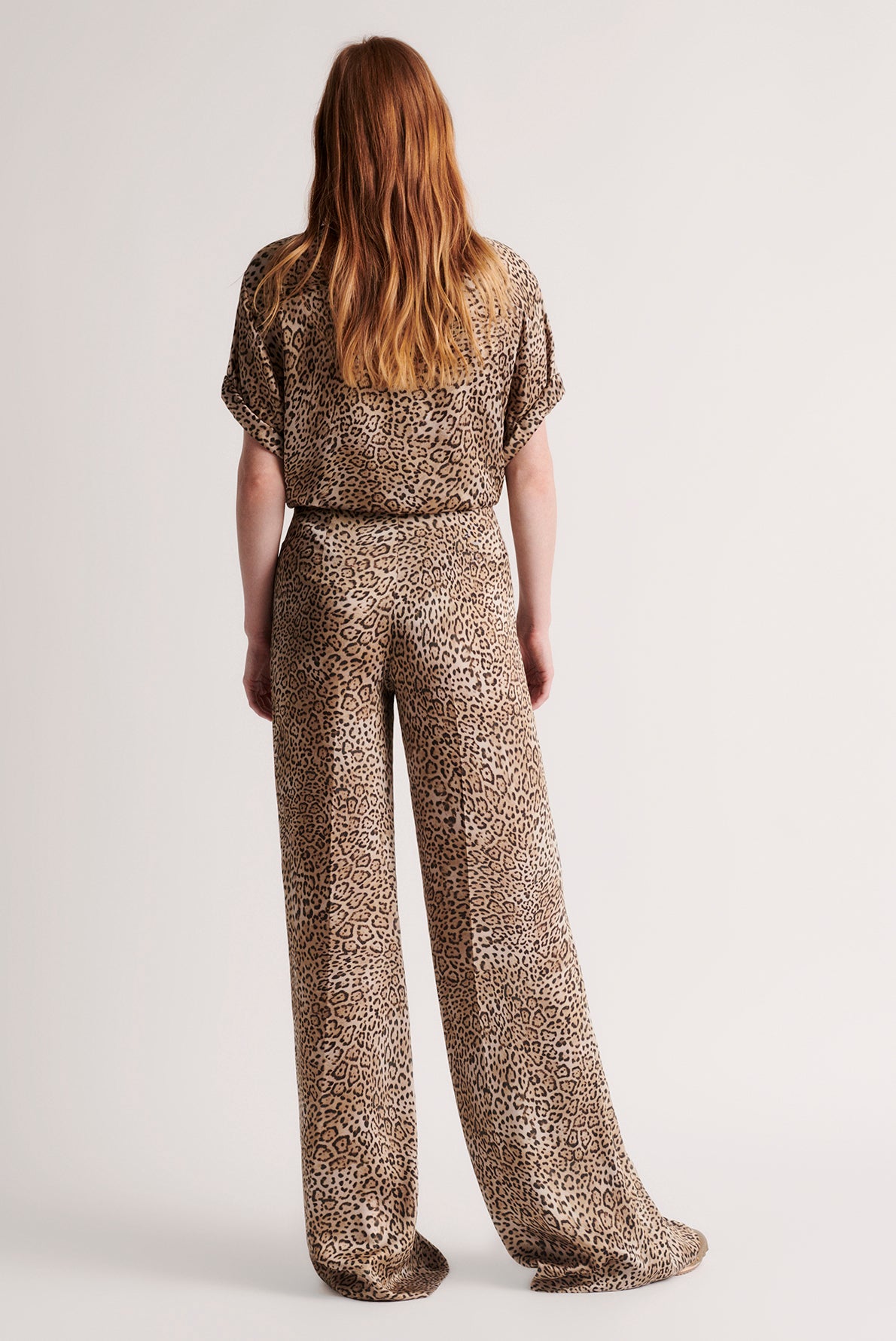 MAYANK - Pantalon large en twill Faume - seconde main