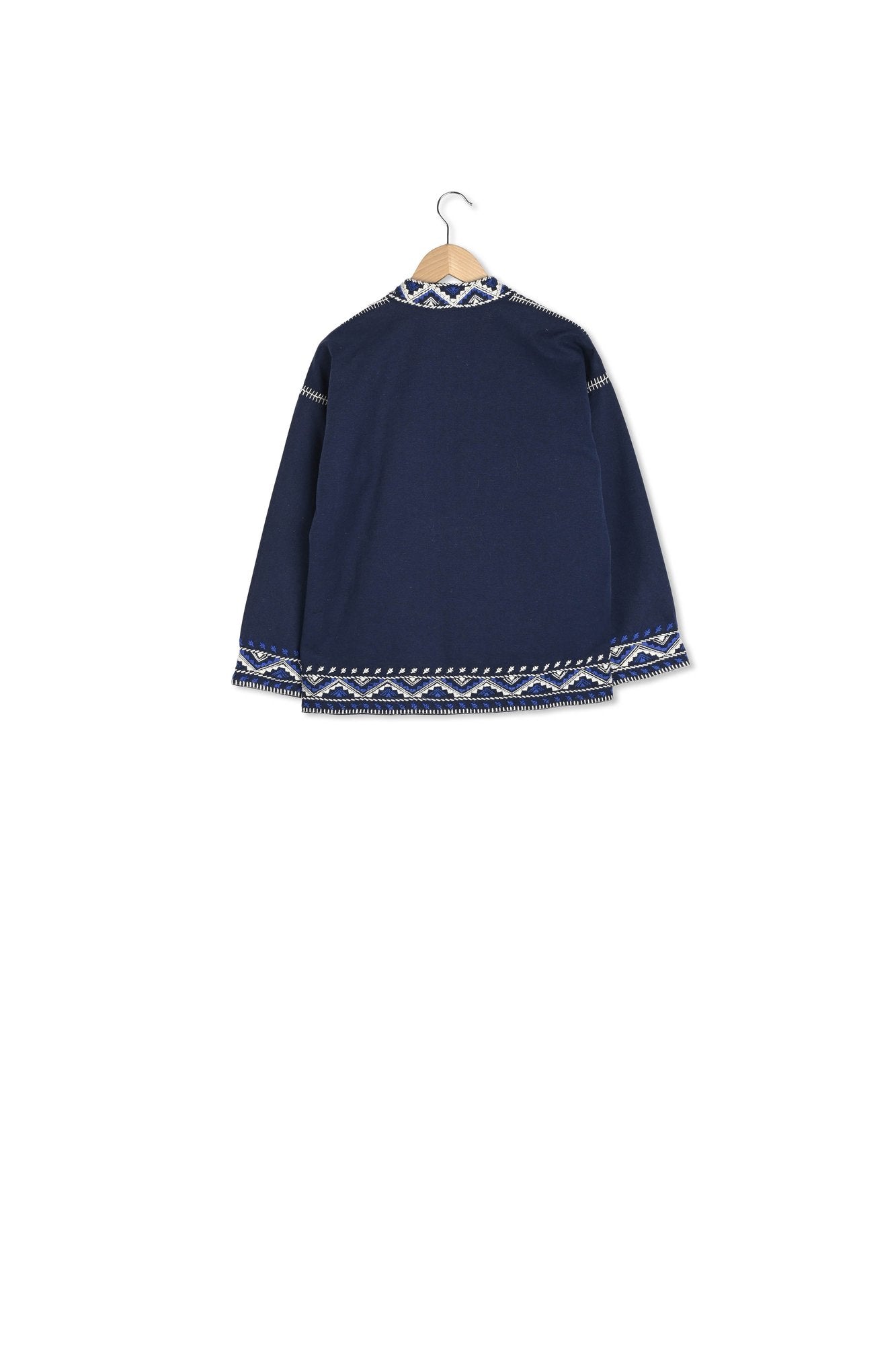 Veste brodée en 100% coton - ESMA Faume - seconde main