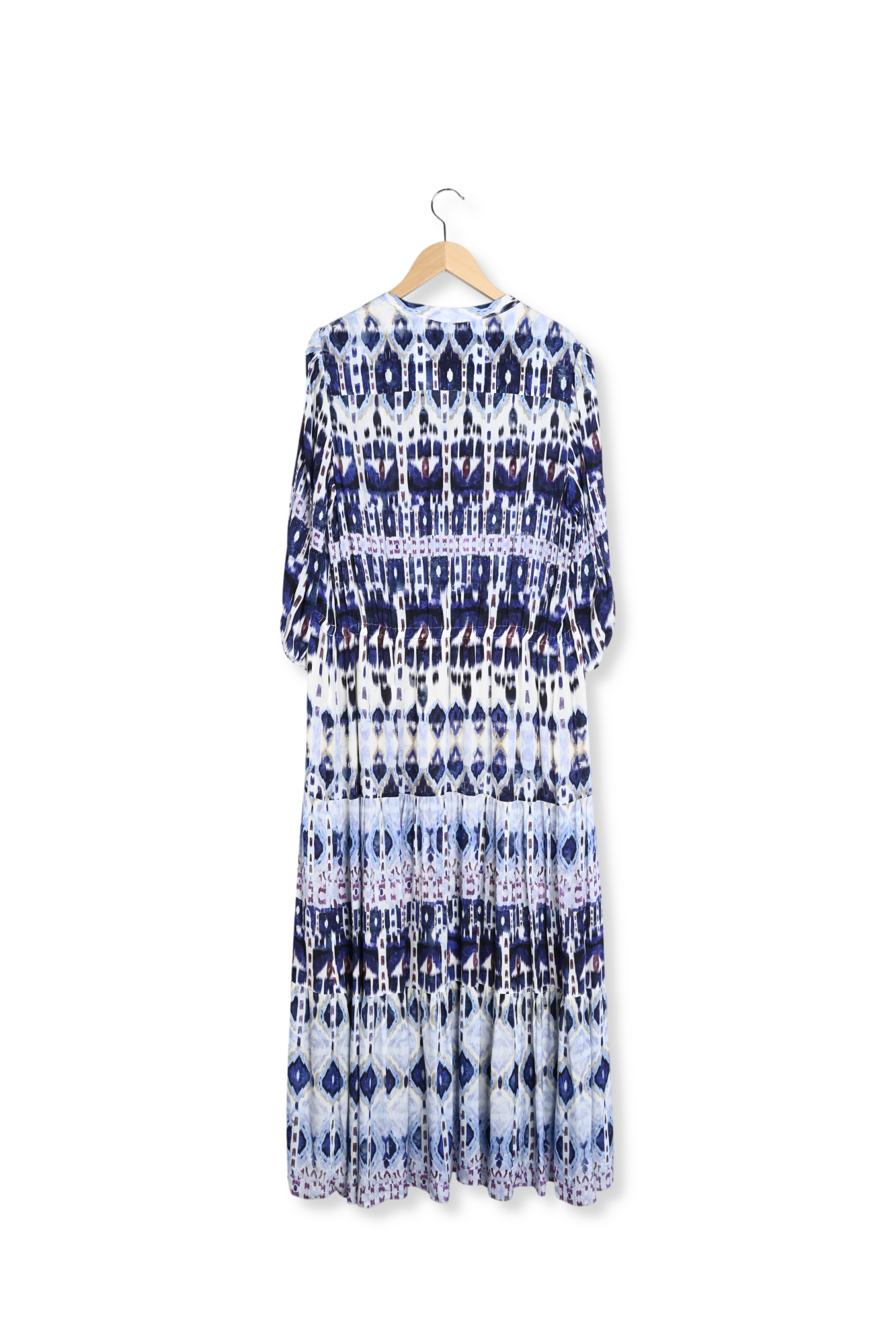 Robe maxi imprimé Ikat - JIVAN Faume - seconde main