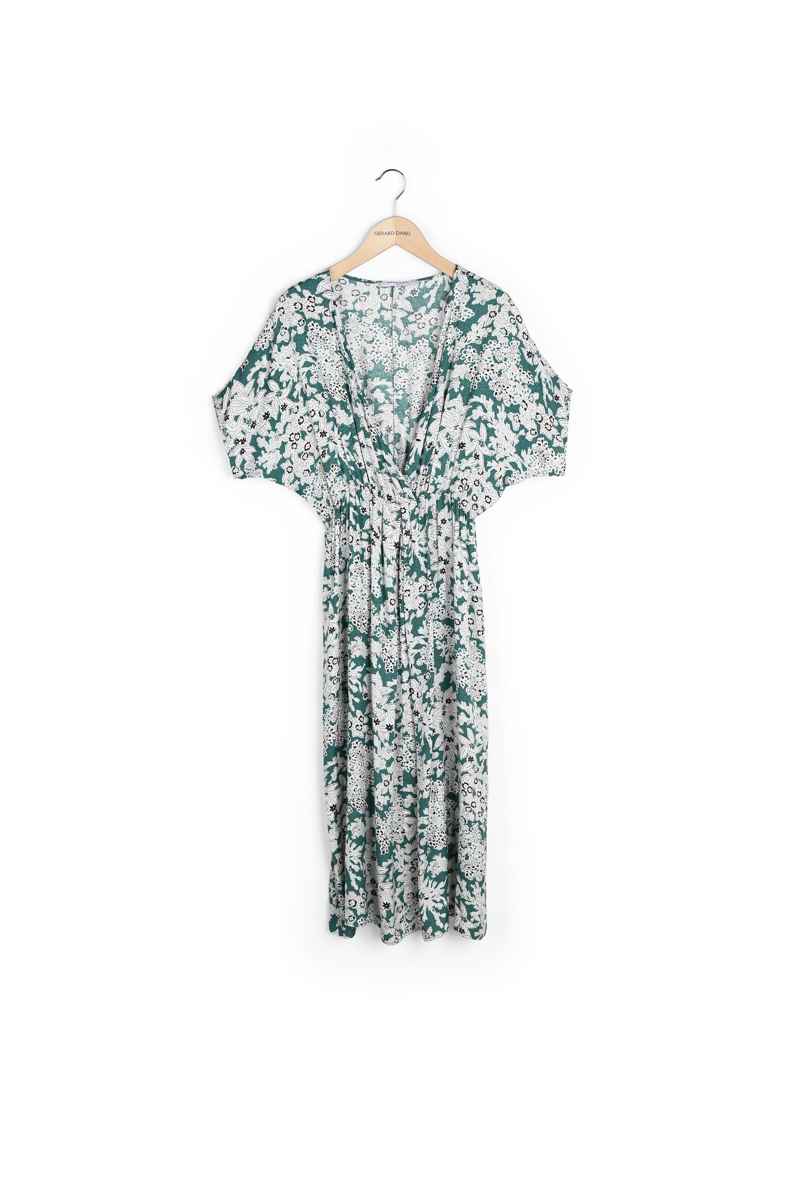 JOEY - Robe fluide et fleurie Faume - seconde main