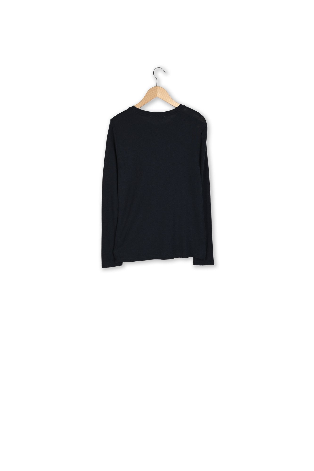 T-shirt en laine fine unie - ATHENAIS Faume - seconde main