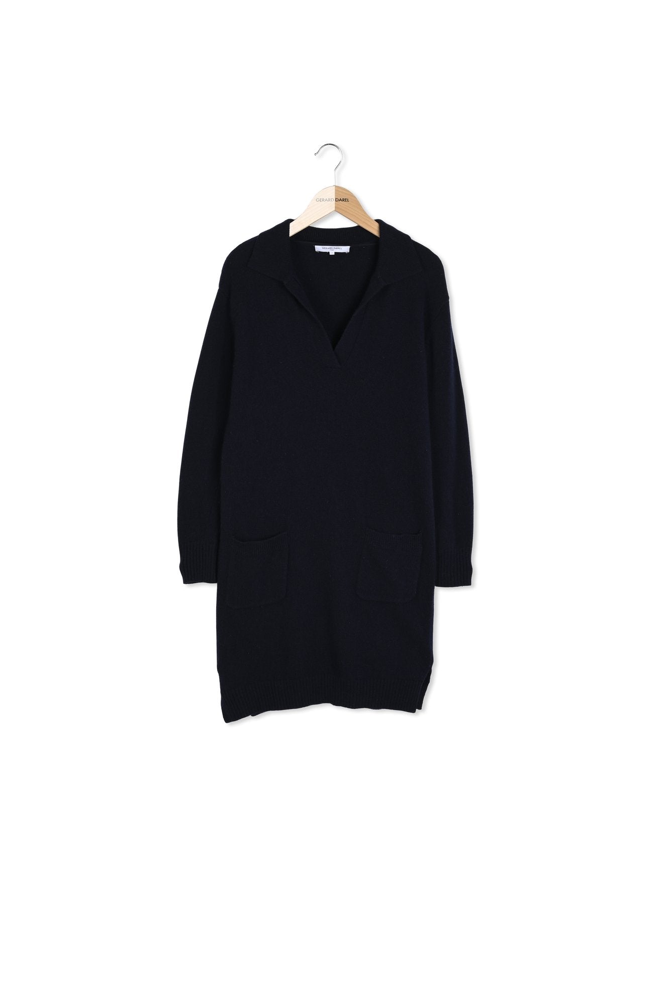 Robe en maille de laine cachemire - JASPER Faume - seconde main