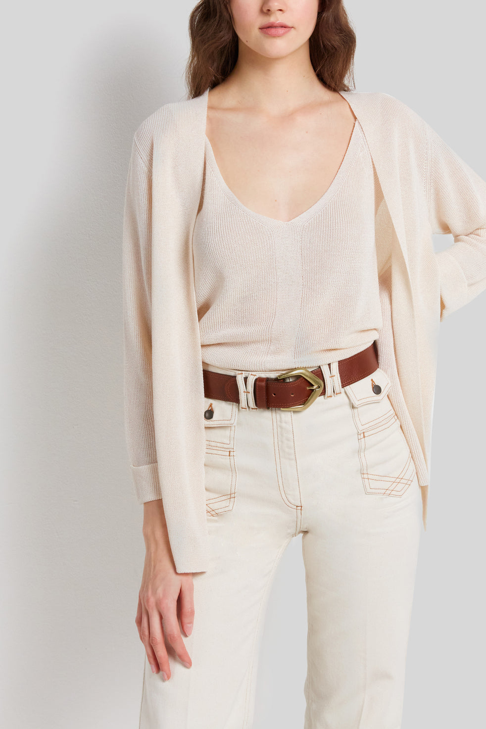 Gilet fin en maille - JANAELLE Faume - seconde main