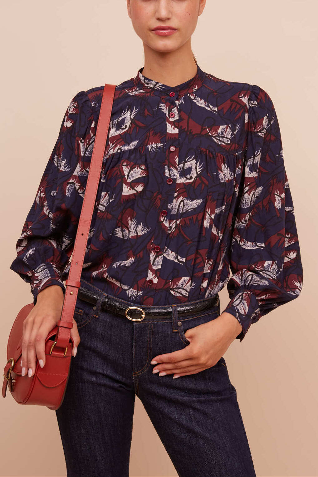 Chemise ample en voile - CALLIE Faume - seconde main