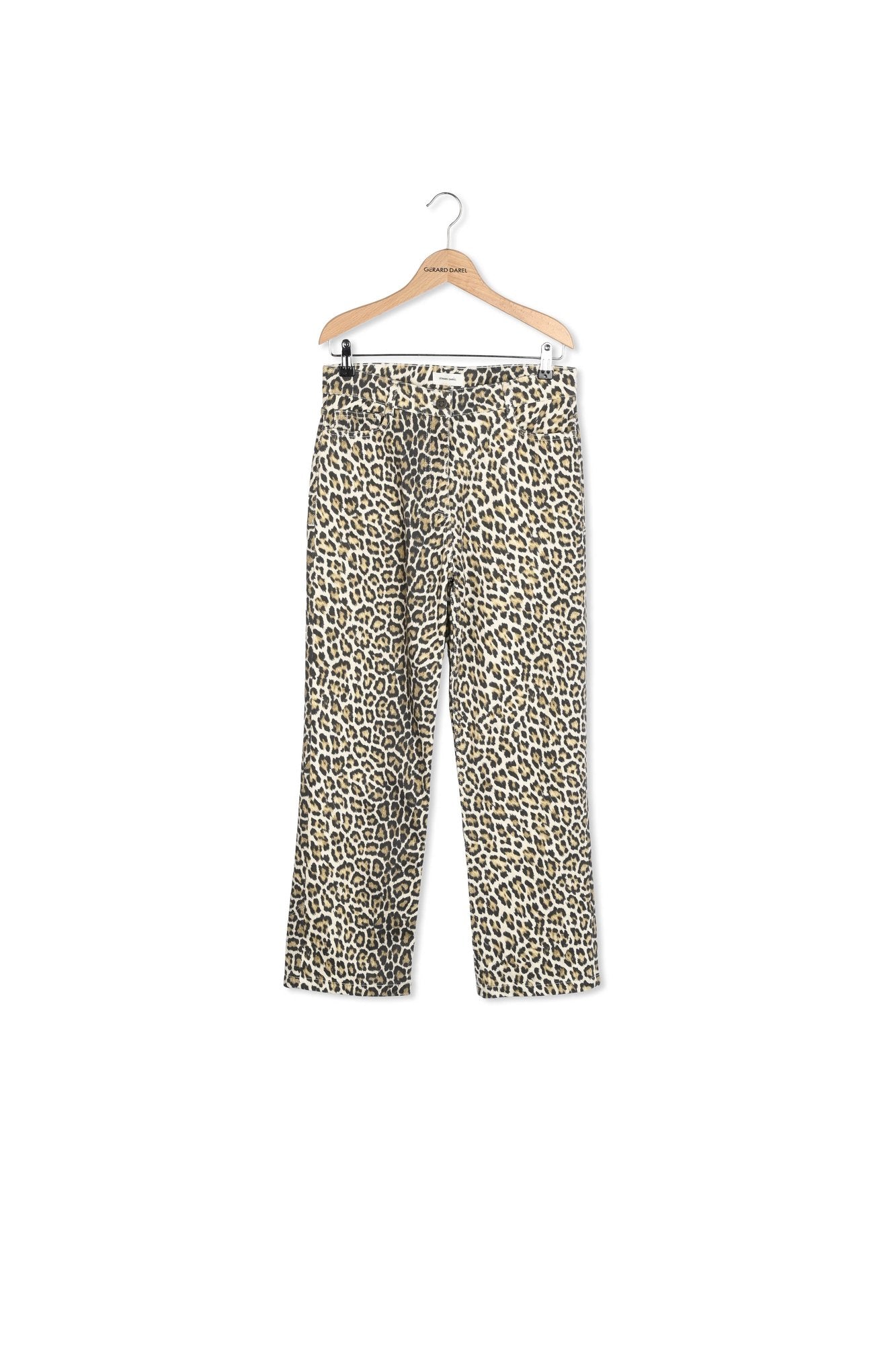 Jean droit léopard - LORIANE Faume - seconde main