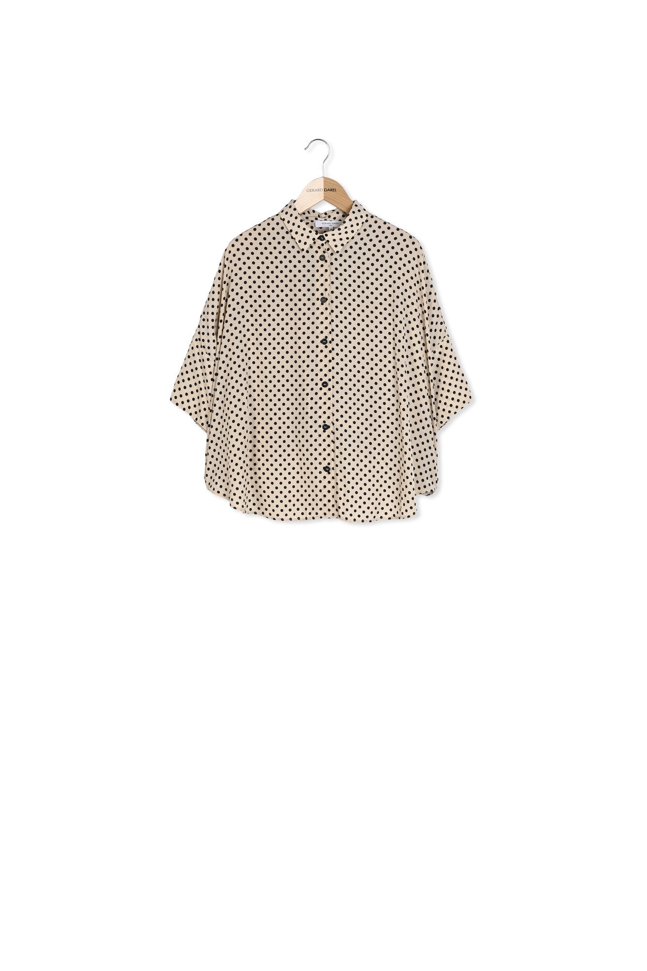 NINNA - Chemise manches courtes à pois Faume - seconde main