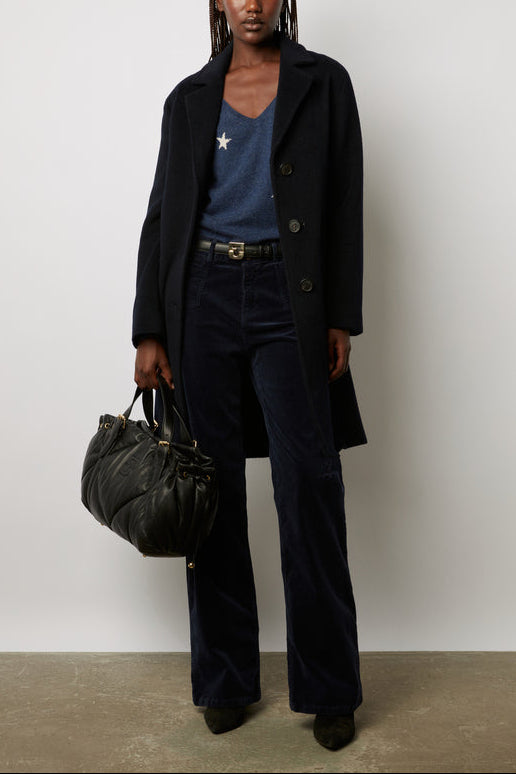 Manteau tailleur en laine angora - SCARLET Faume - seconde main